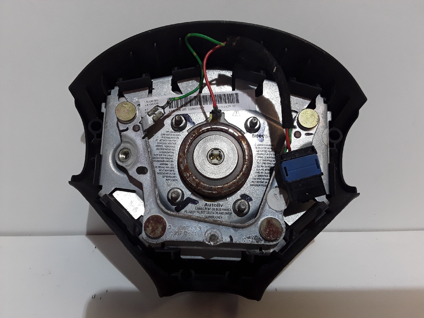 Airbag Volante PEUGEOT 206 Hatchback (2A/C) | 98 - 12 Imagem-1