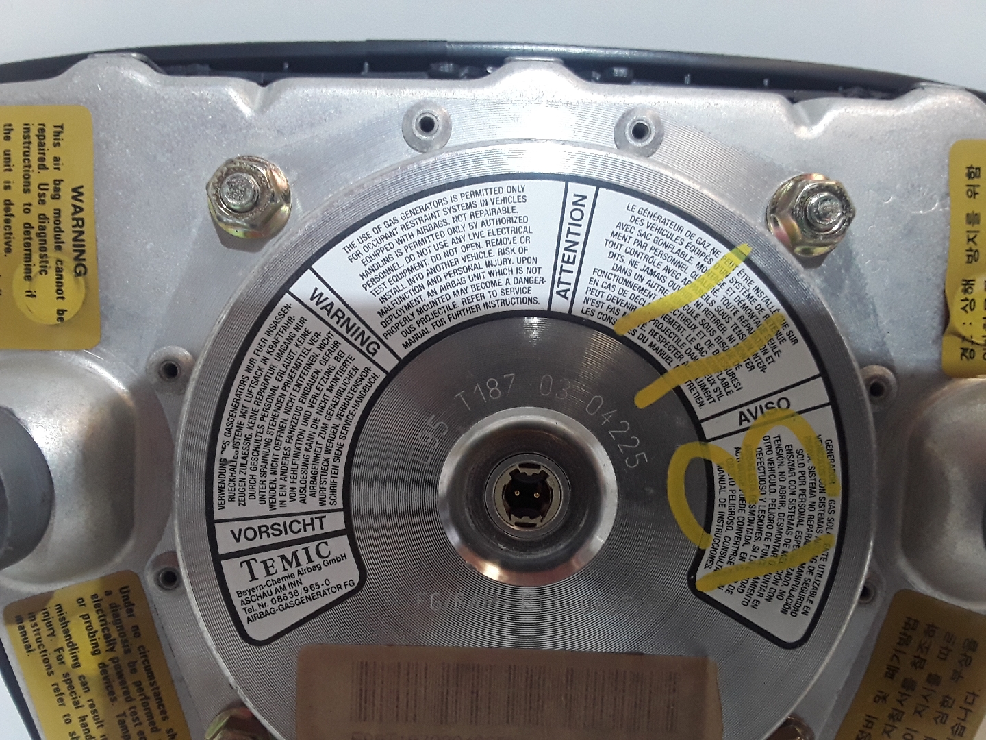 Driver Airbag DAEWOO ESPERO (KLEJ) | 91 - 99 Imagem-2