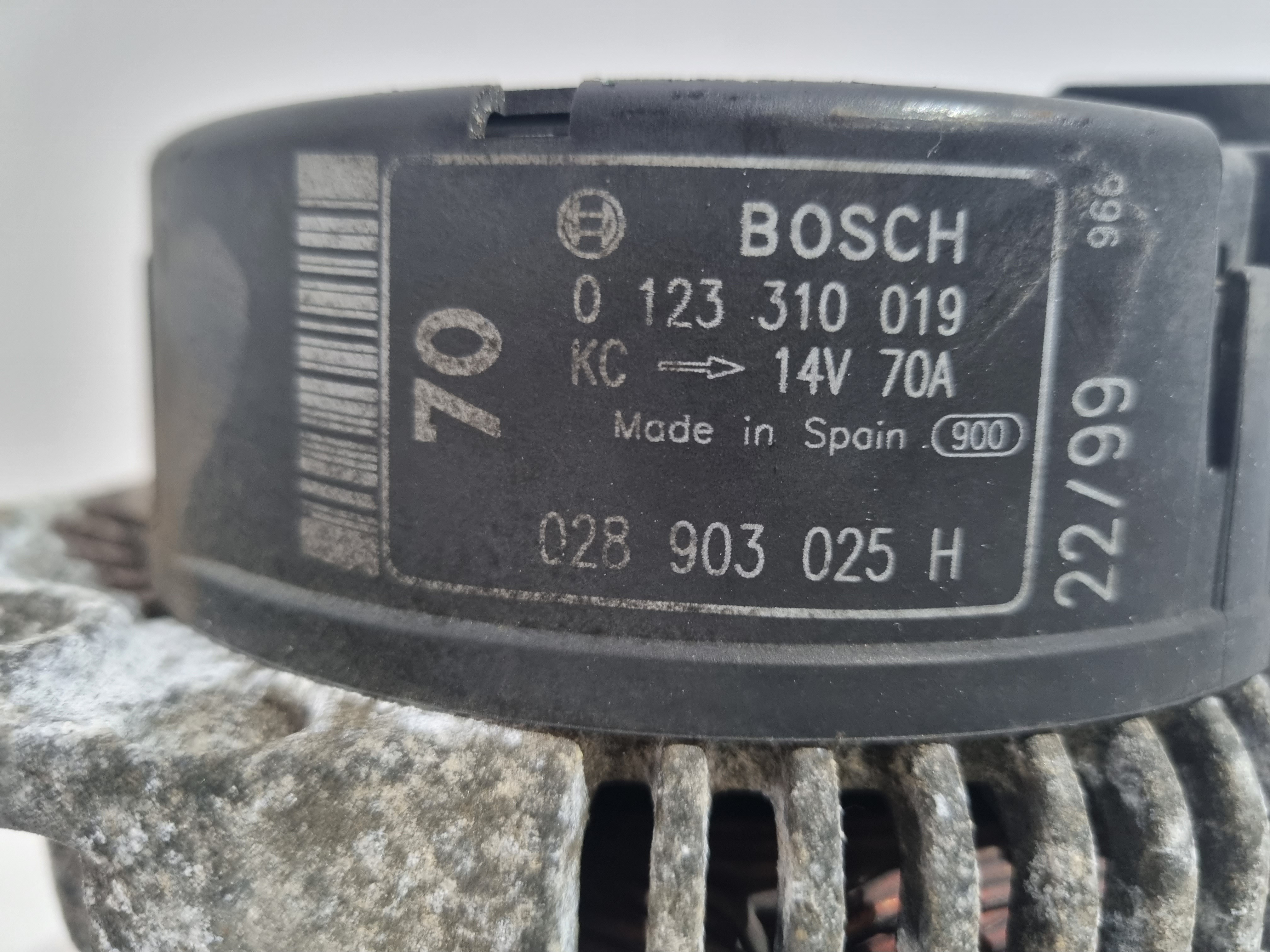 Alternador VOLKSWAGEN POLO (6N1) | 94 - 99 Imagem-3