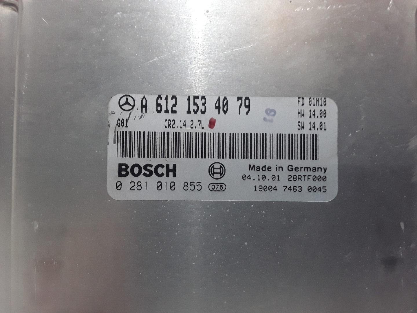 Centralina de Motor MERCEDES-BENZ E-CLASS (W210) | 95 - 03 Imagem-2