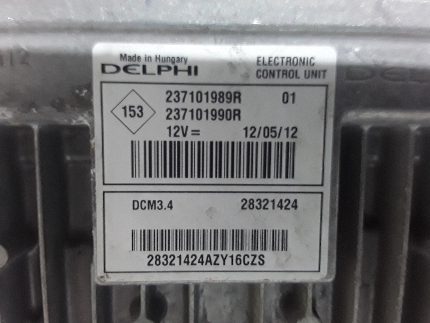 Engine Module RENAULT CLIO III (BR0/1, CR0/1) | 05 -  Imagem-2