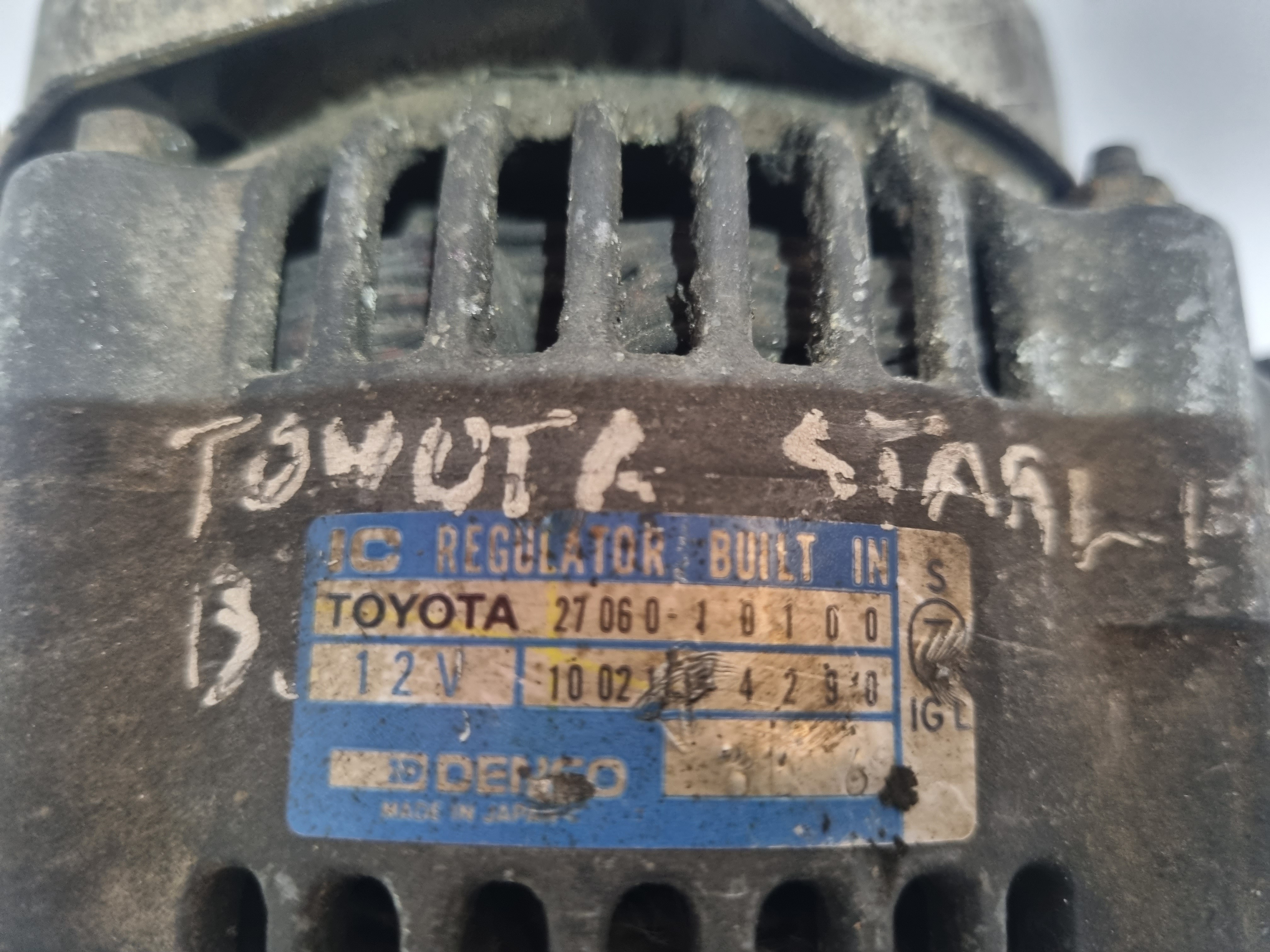 Alternador TOYOTA STARLET (_P8_) | 89 - 96 Imagem-3