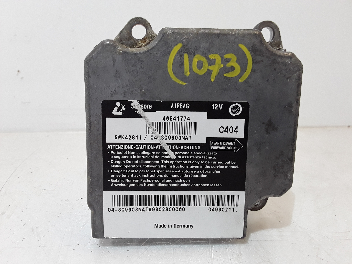 Centralina de Airbag FIAT BRAVO I (182_) | 95 - 01 Imagem-1
