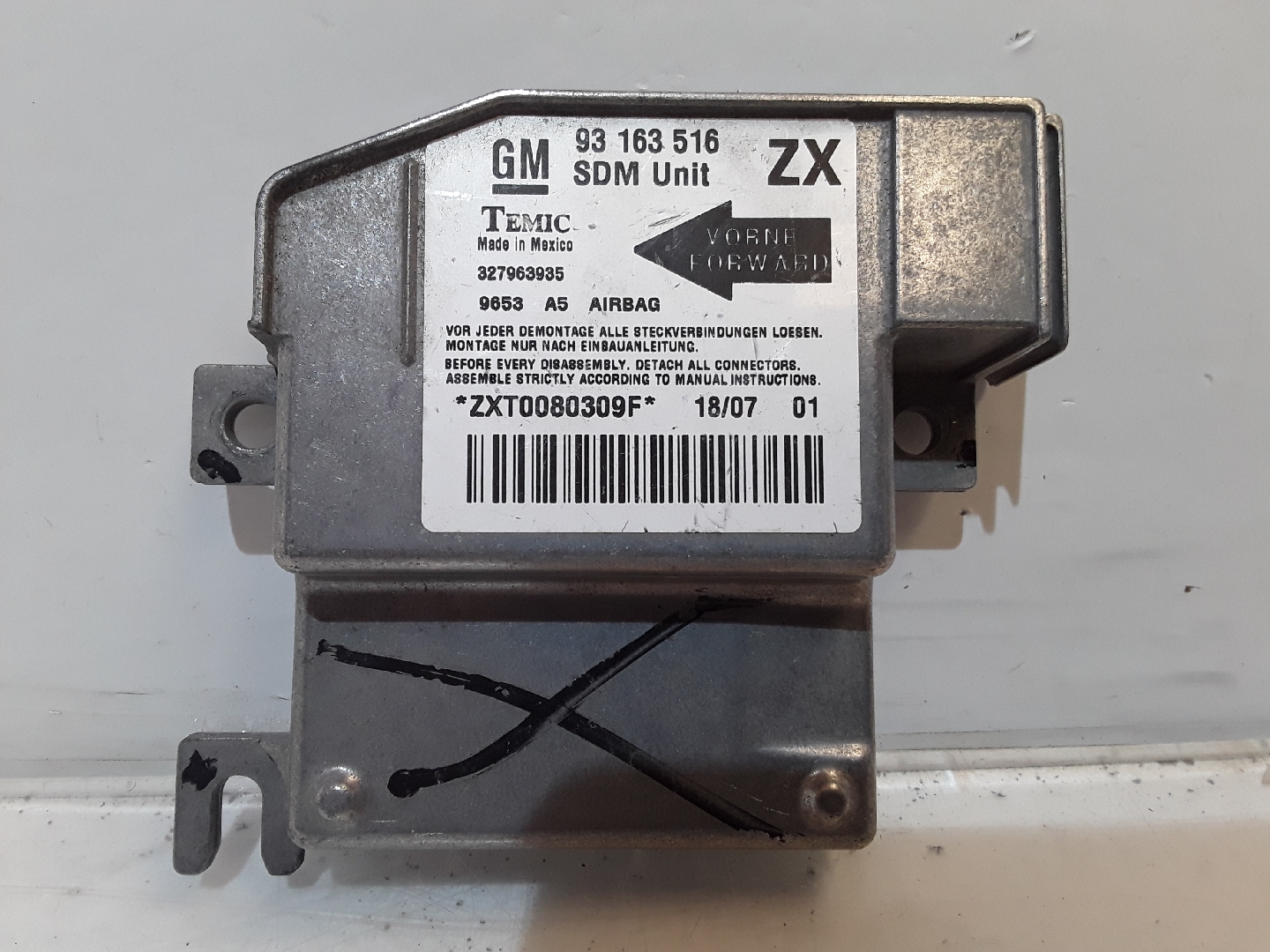 Centralita Airbags OPEL TIGRA TwinTop (X04) | 04 - 10 Imagem-1