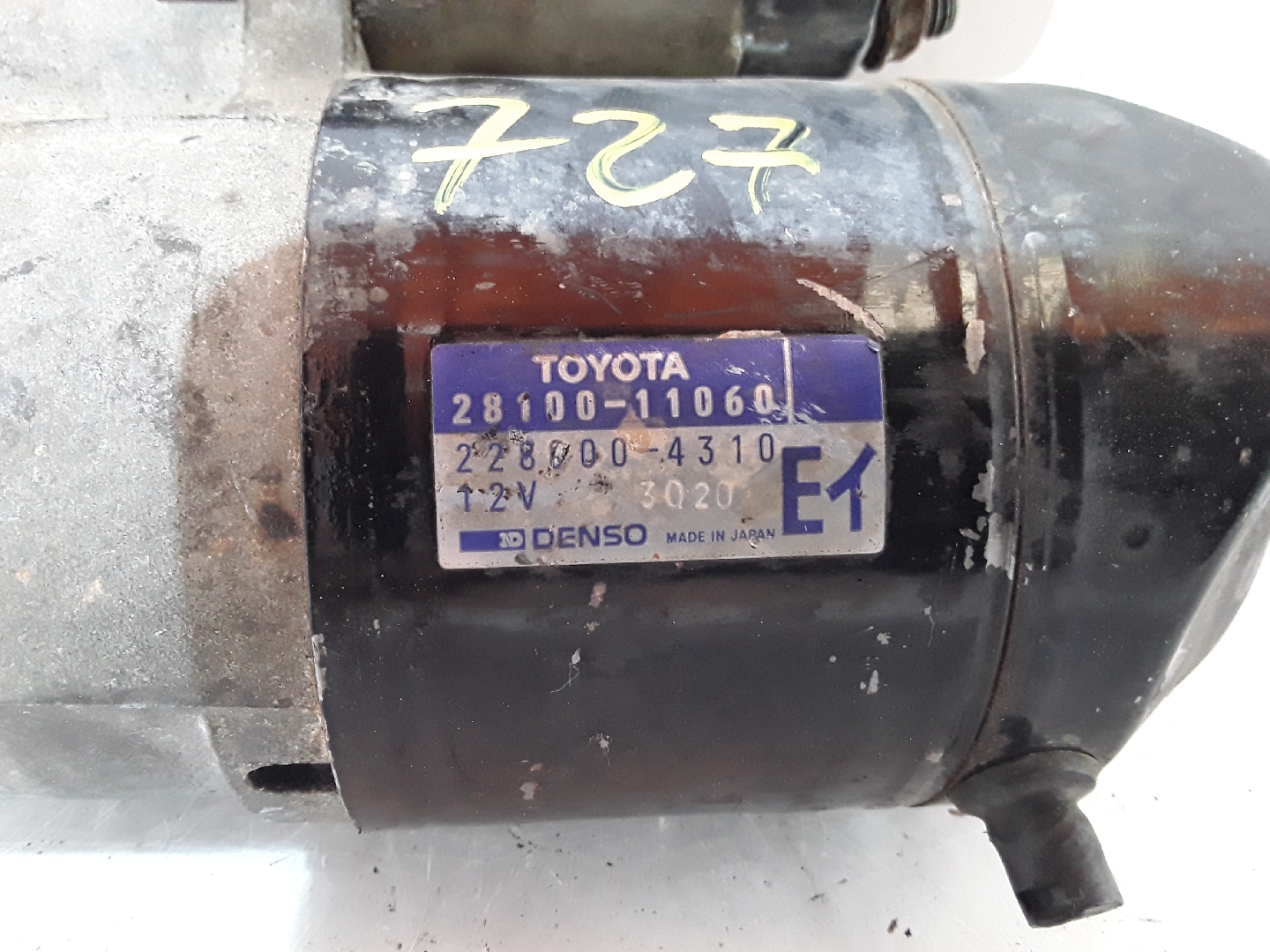 Motor de Arranque TOYOTA STARLET (_P8_) | 89 - 96 Imagem-2