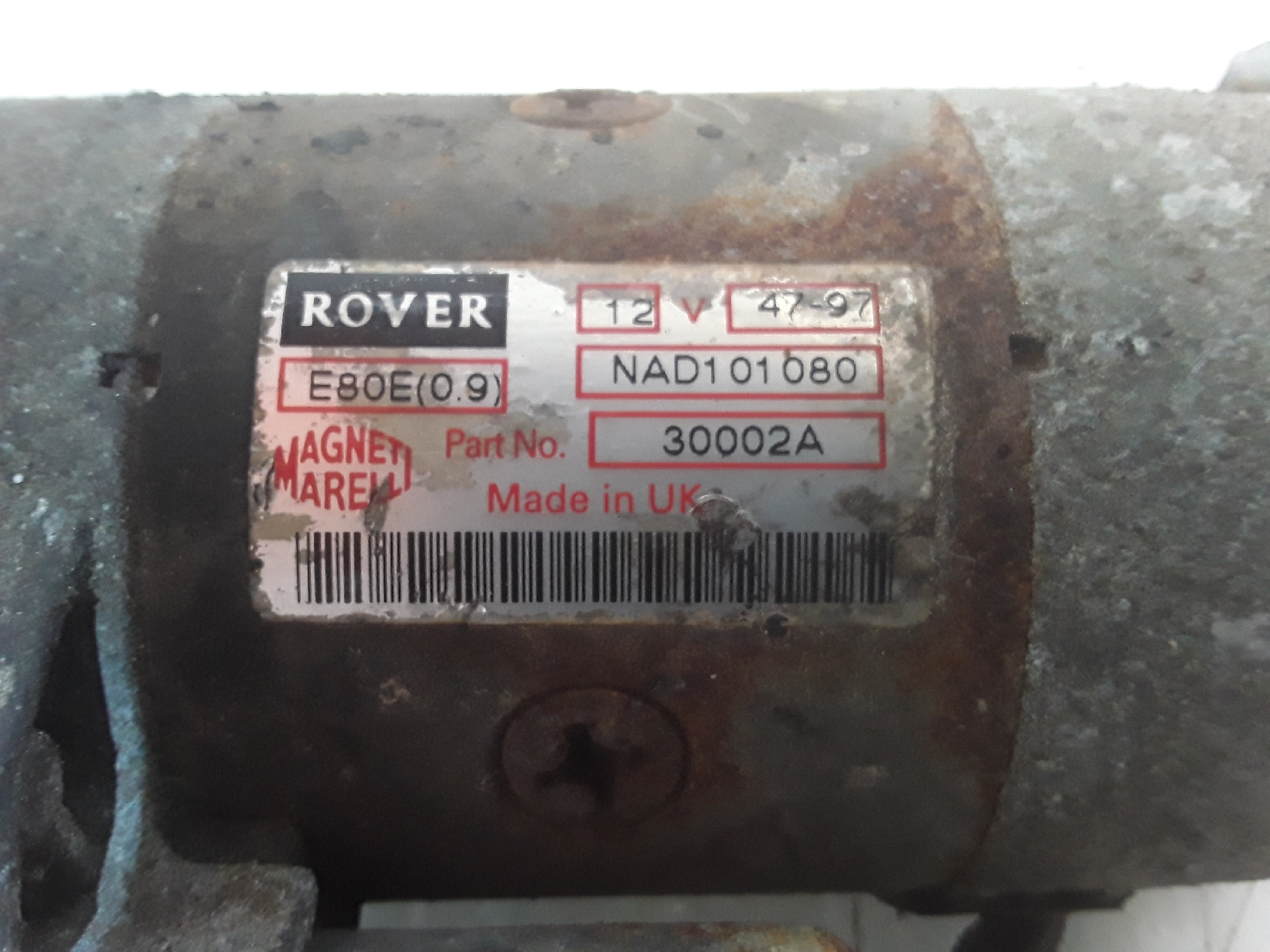 Motor de Arranque ROVER 400 Tourer (XW) | 93 - 98 Imagem-2