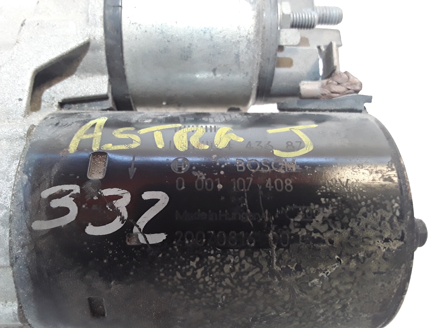 Motor de Arranque OPEL ASTRA J (P10) | 09 - 15 Imagem-2