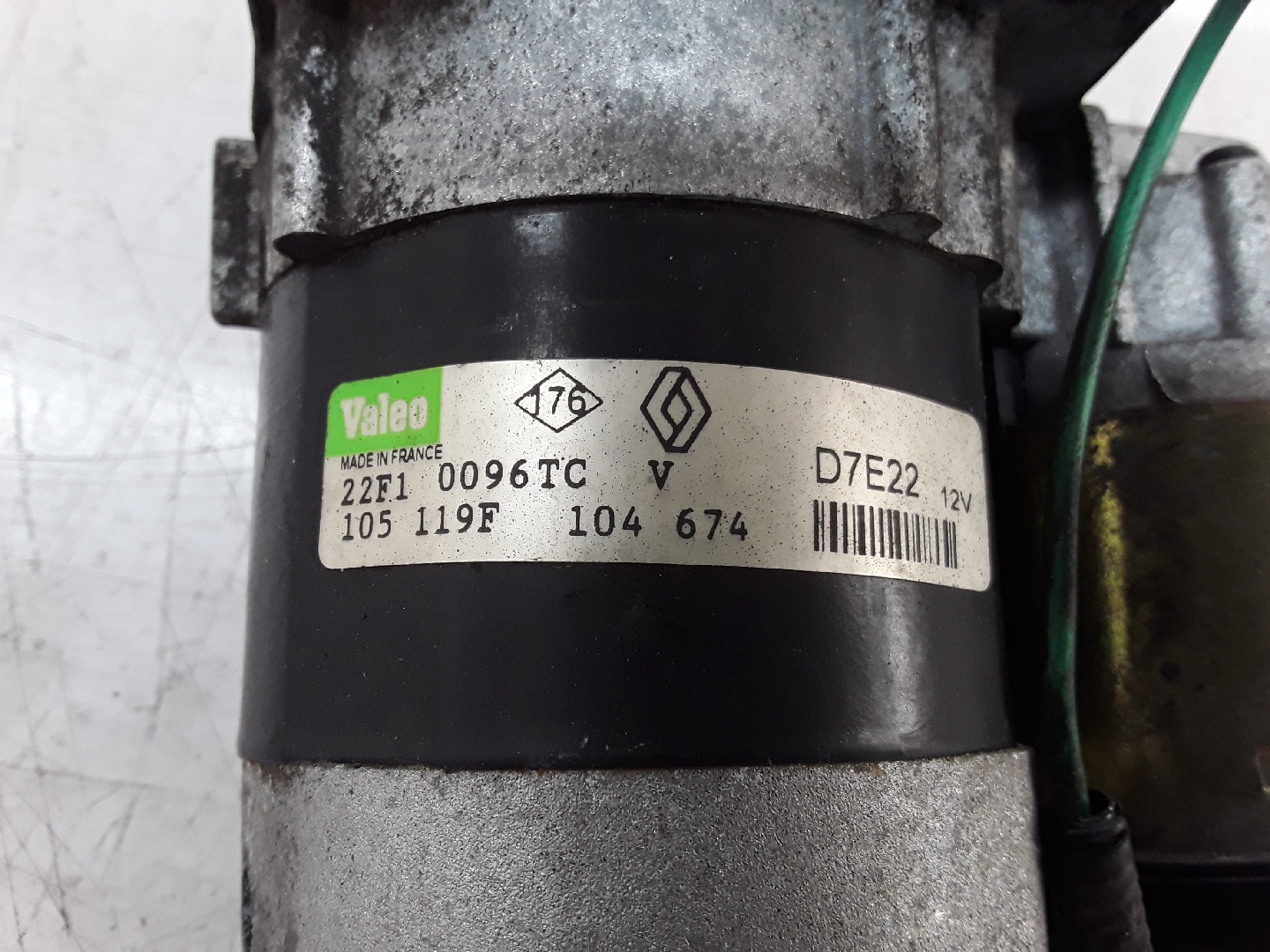 Motor de Arranque RENAULT LAGUNA II (BG0/1_) | 01 - 07 Imagem-2