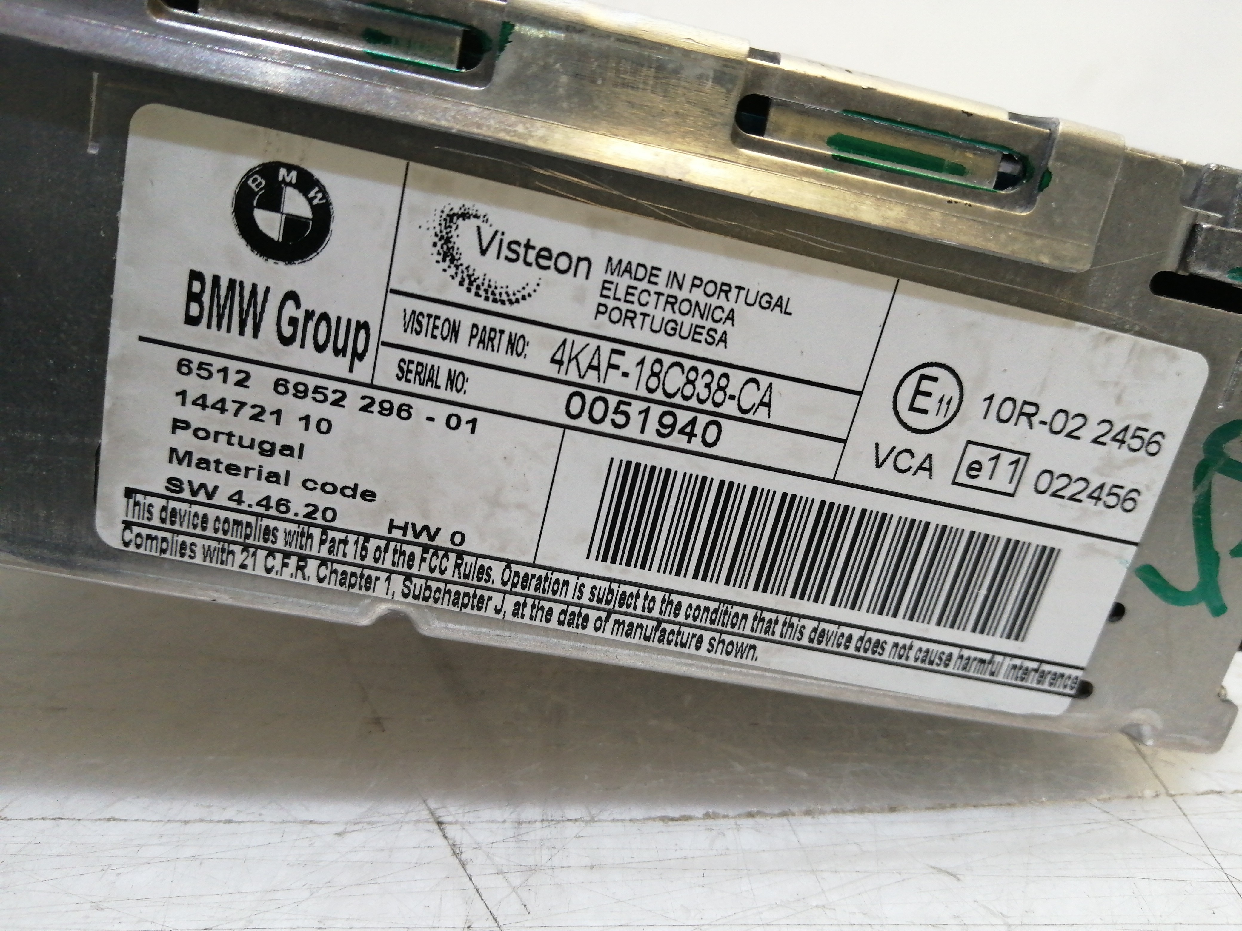 Rádio BMW 1 (E87) | 03 - 13 Imagem-1