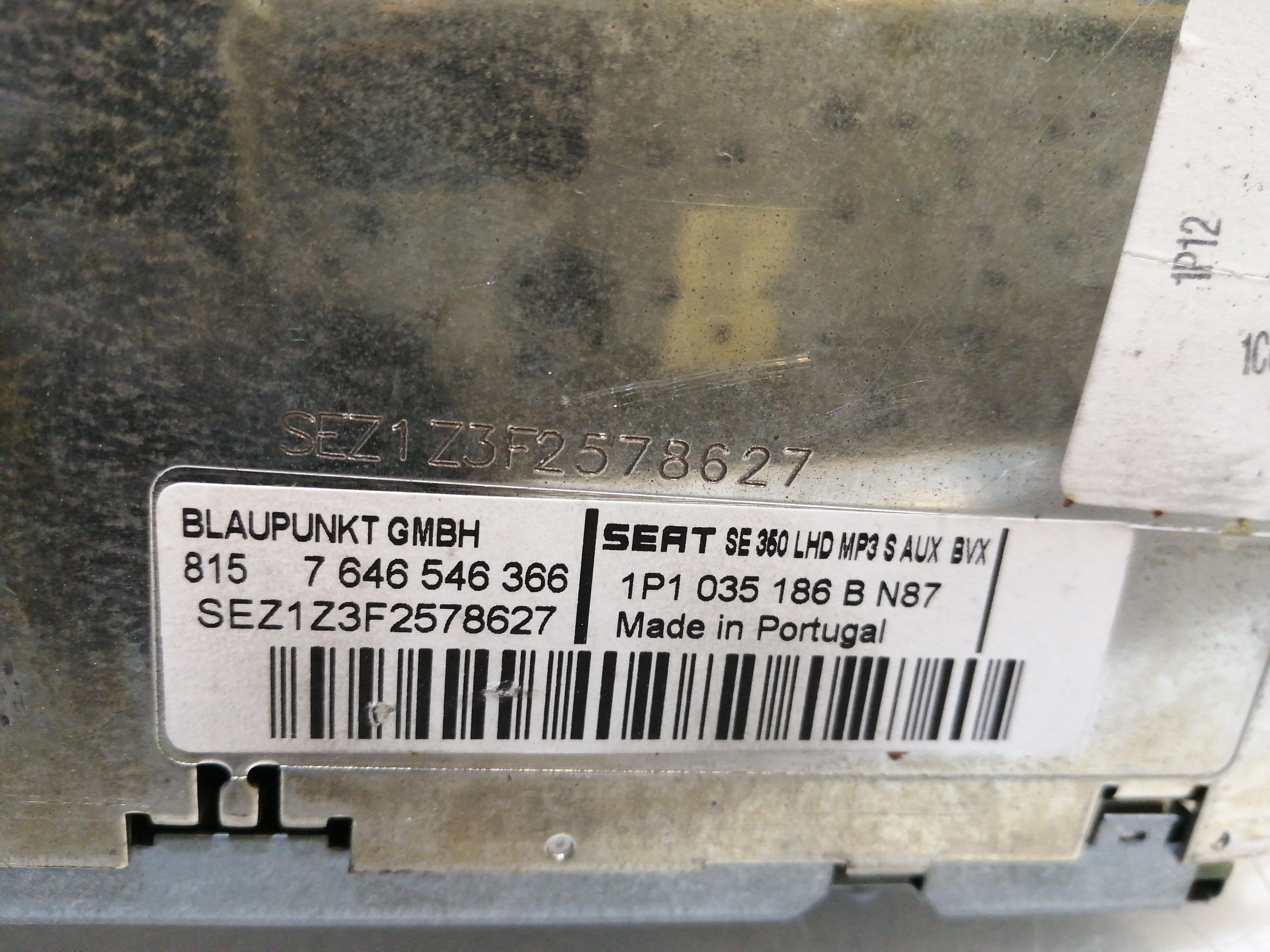 Rádio SEAT LEON (1P1) | 05 - 13 Imagem-1