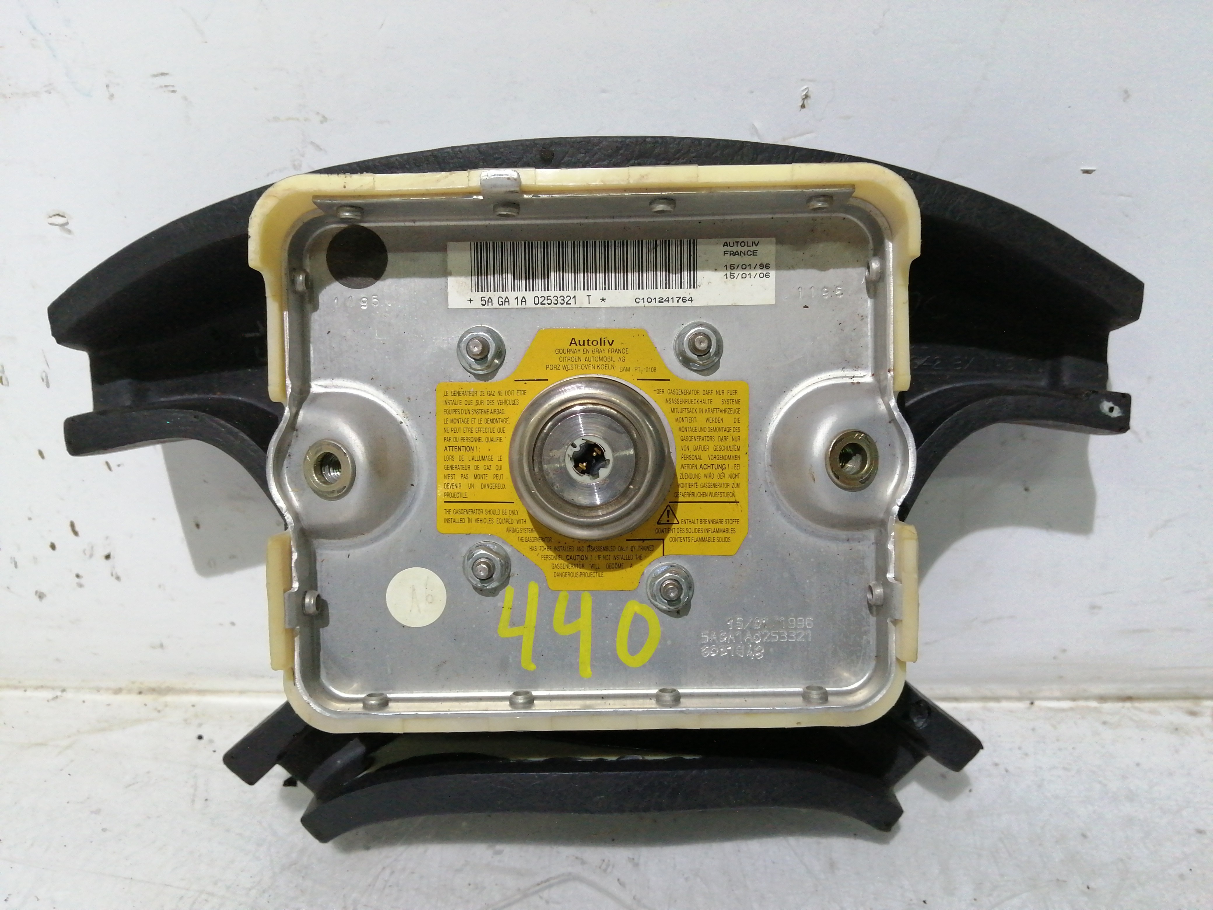 Airbag Volante CITROEN XANTIA Break (X1_, X2_) | 95 - 03 Imagem-1