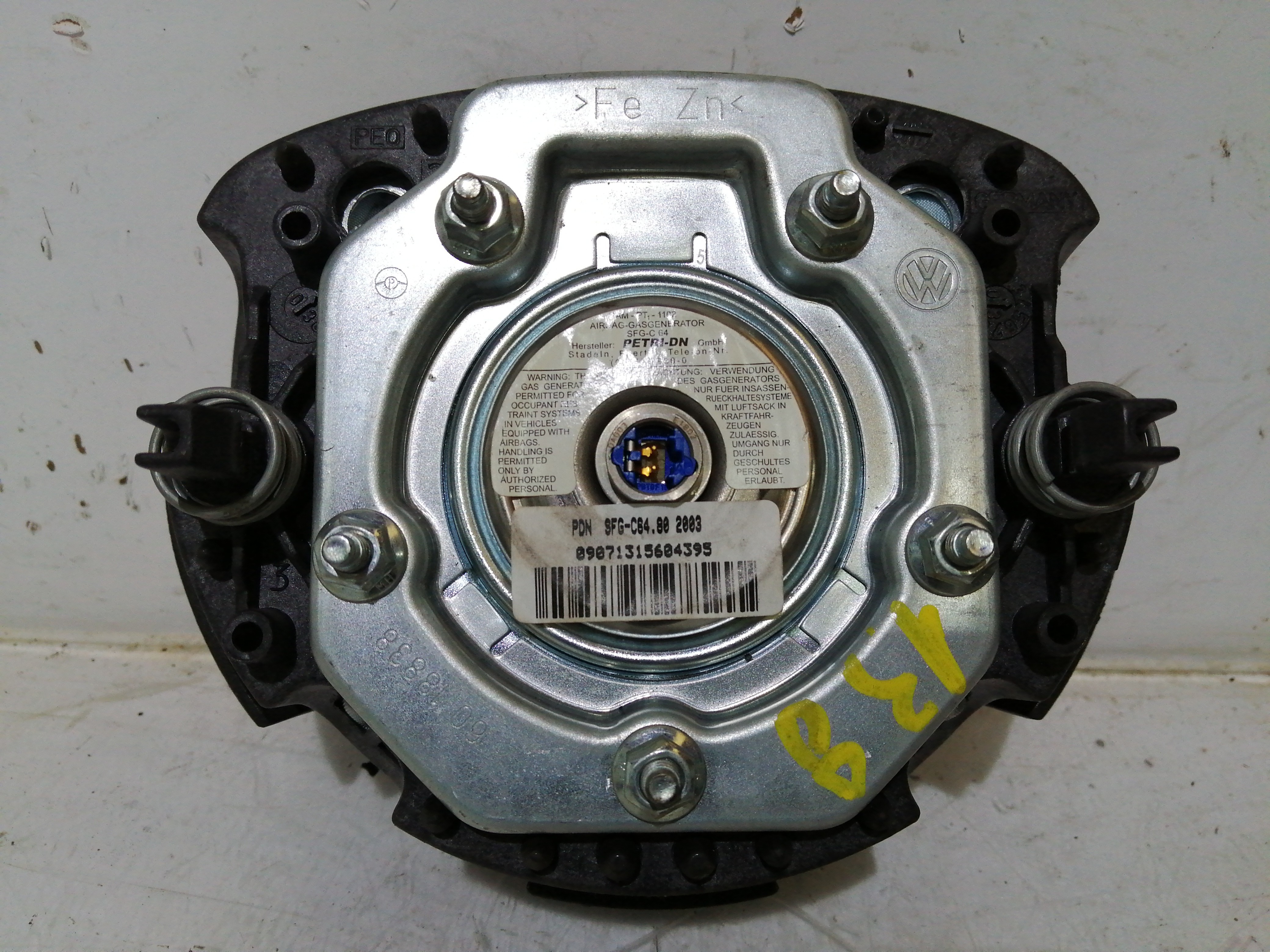 Airbag Volante VOLKSWAGEN TOURAN (1T1, 1T2) | 03 - 10 Imagem-1