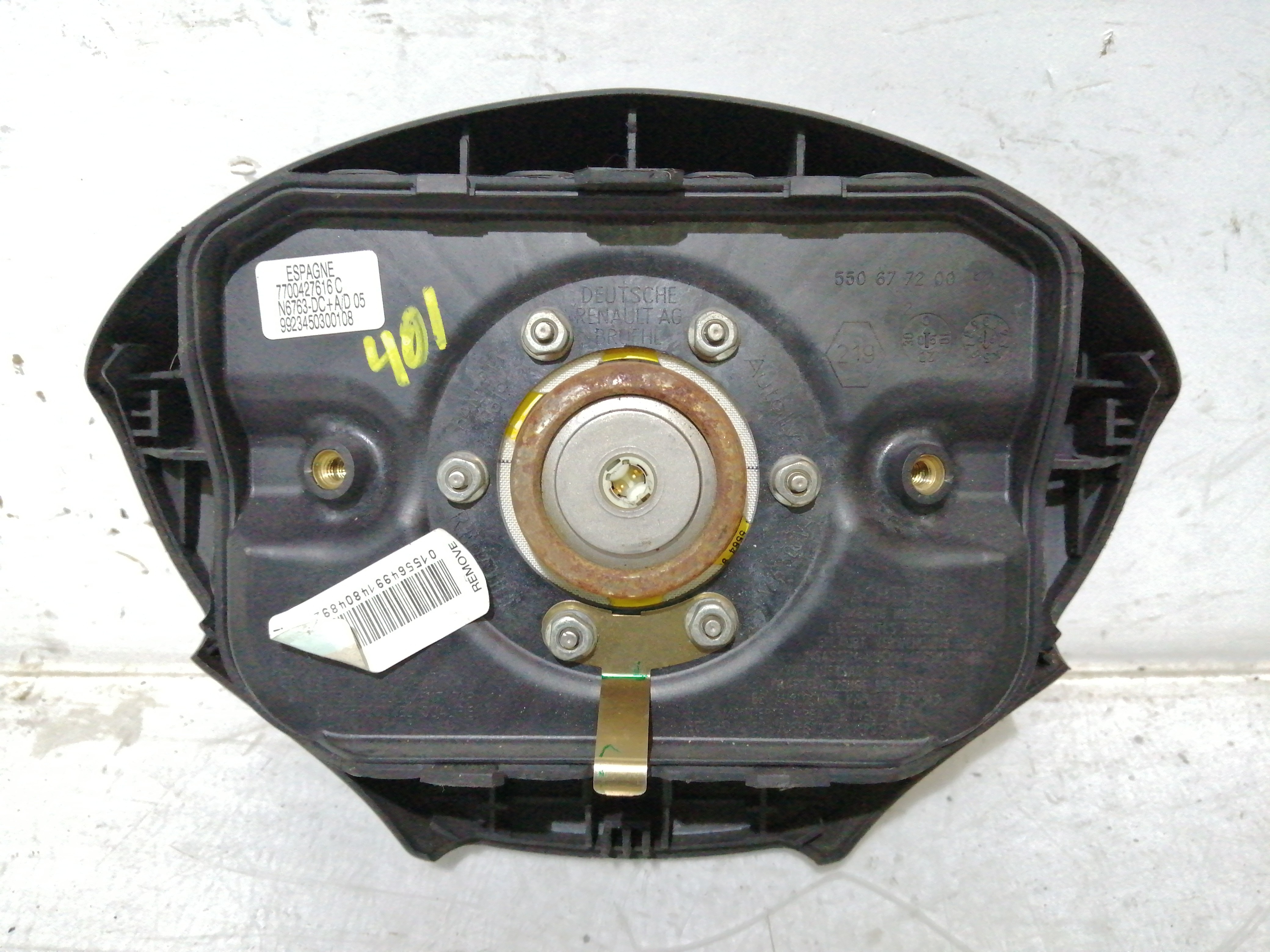 Driver Airbag RENAULT MEGANE I (BA0/1_) | 95 - 04 Imagem-1