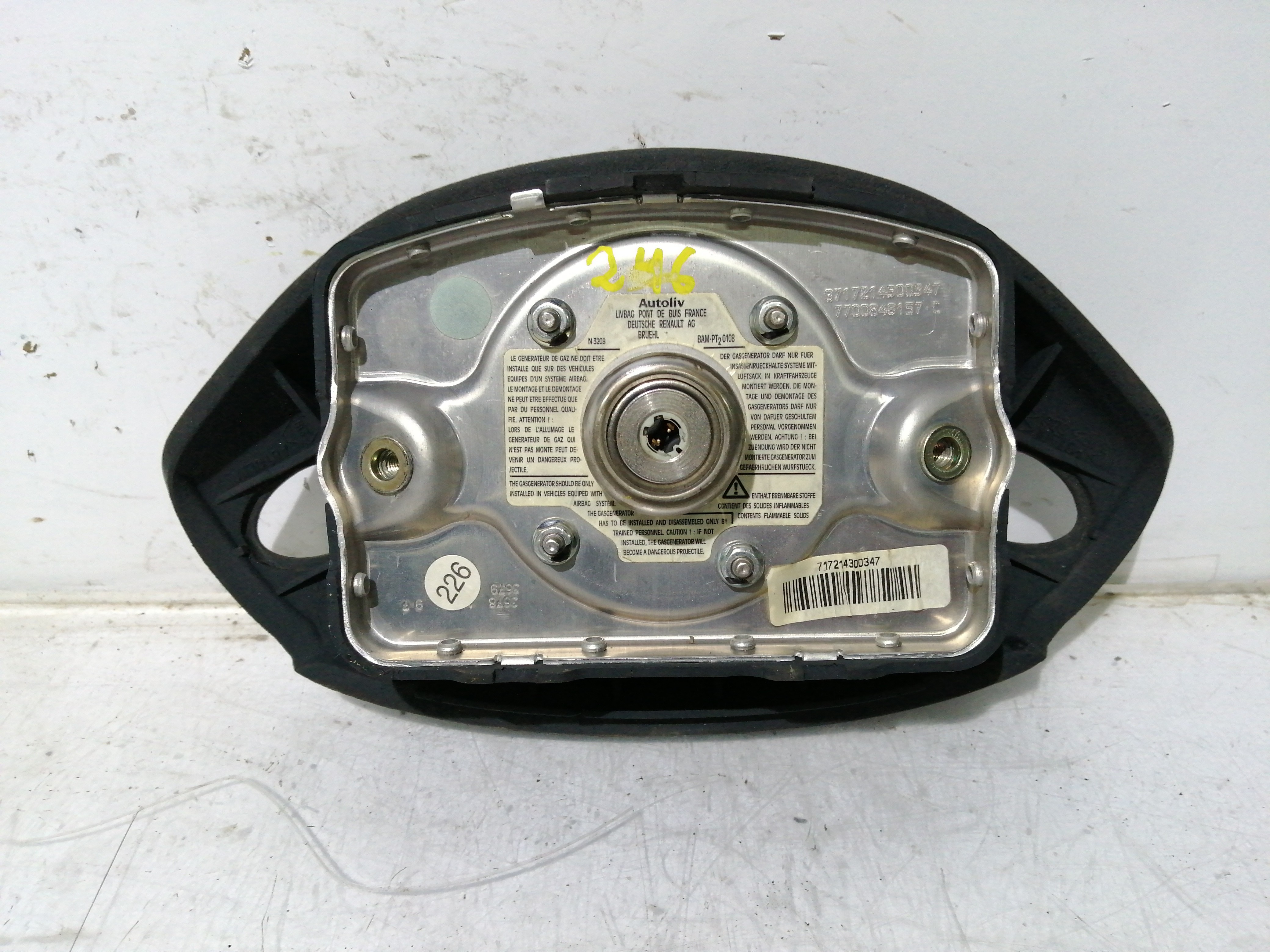 Airbag Volante RENAULT MEGANE I (BA0/1_) | 95 - 04 Imagem-1