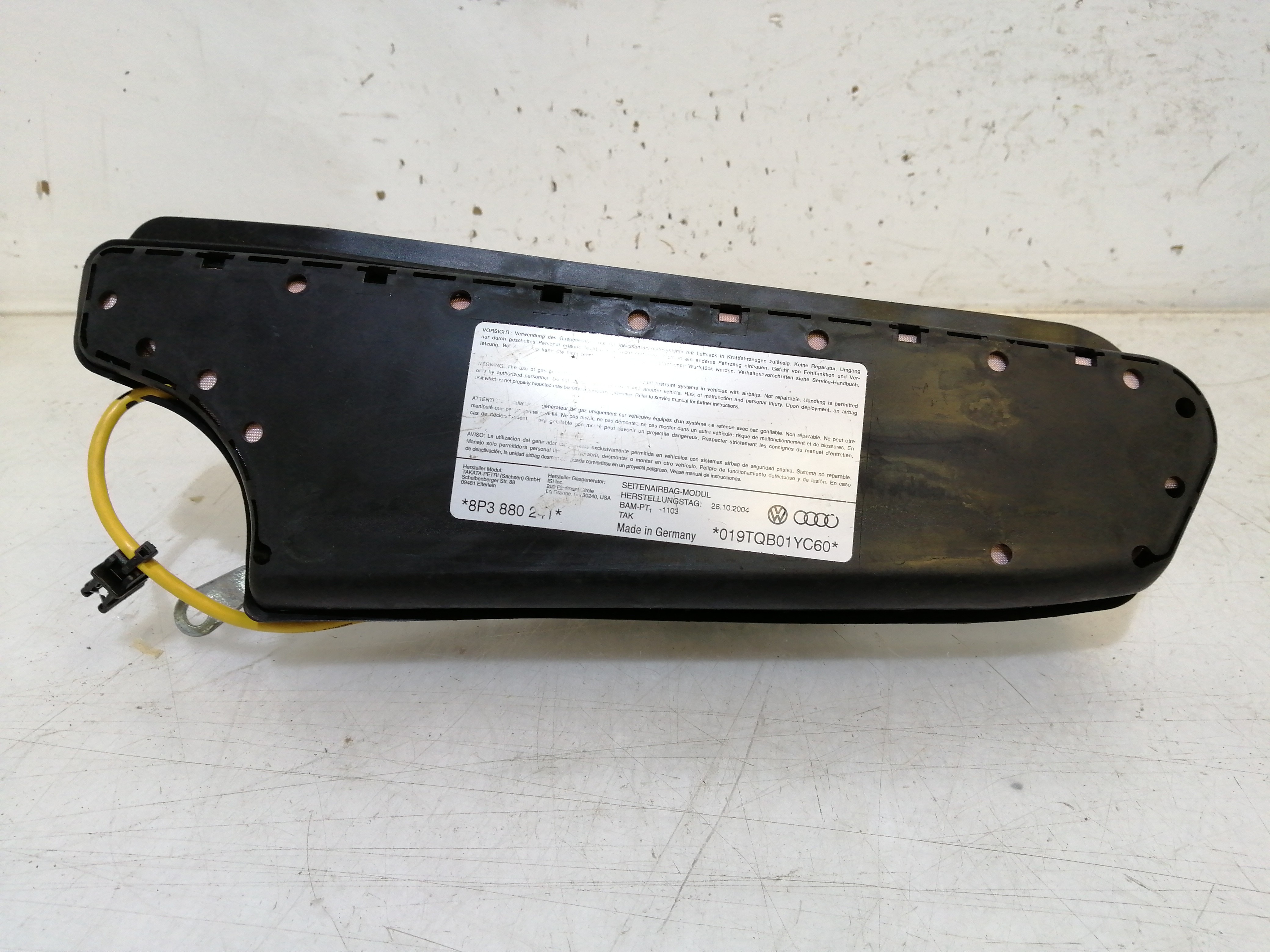 Airbag Banco Esquerdo AUDI A3 (8P1) | 03 - 13