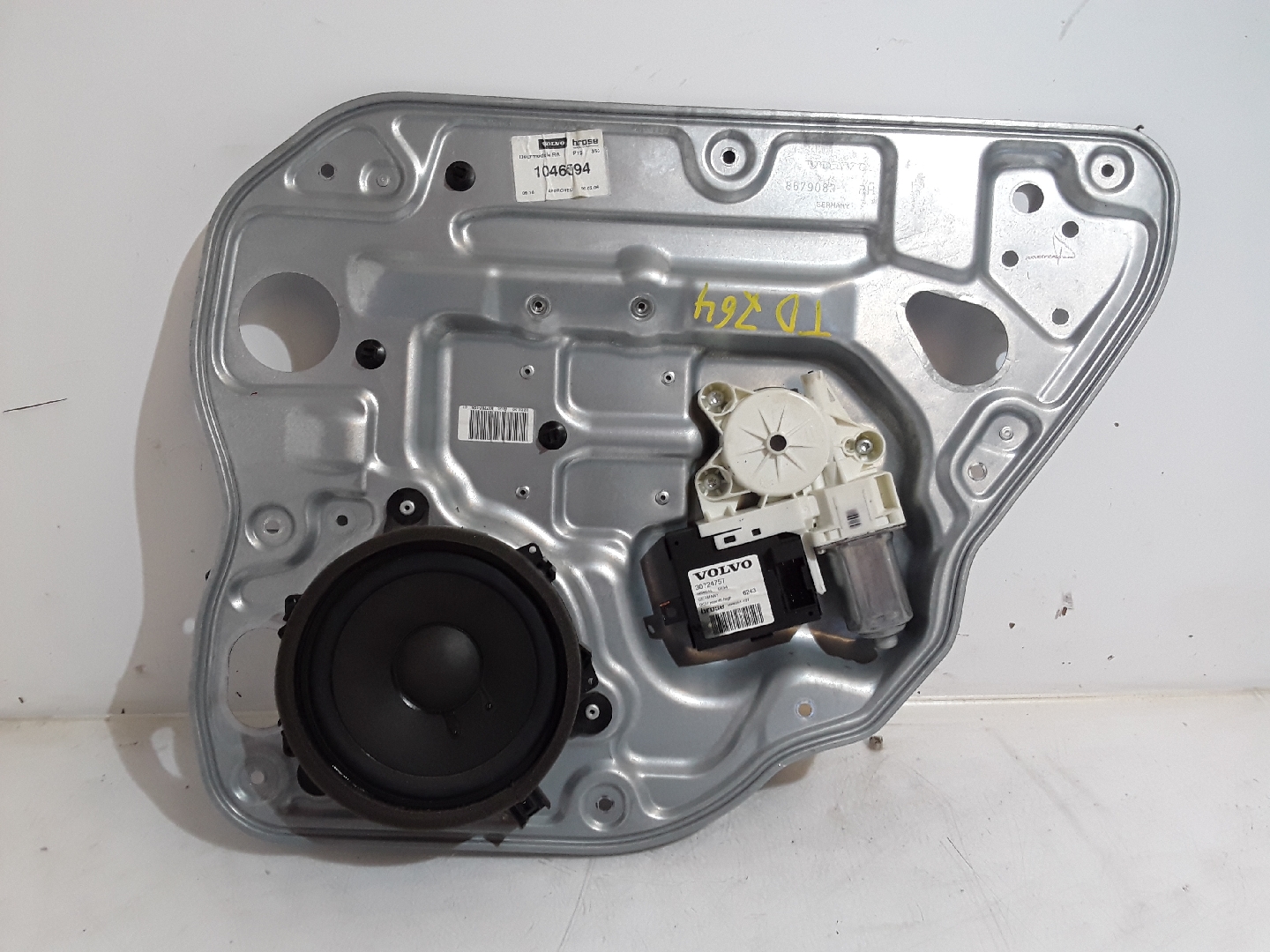 Mecanismo do vidro trás direito VOLVO V50 (545) | 03 - 12