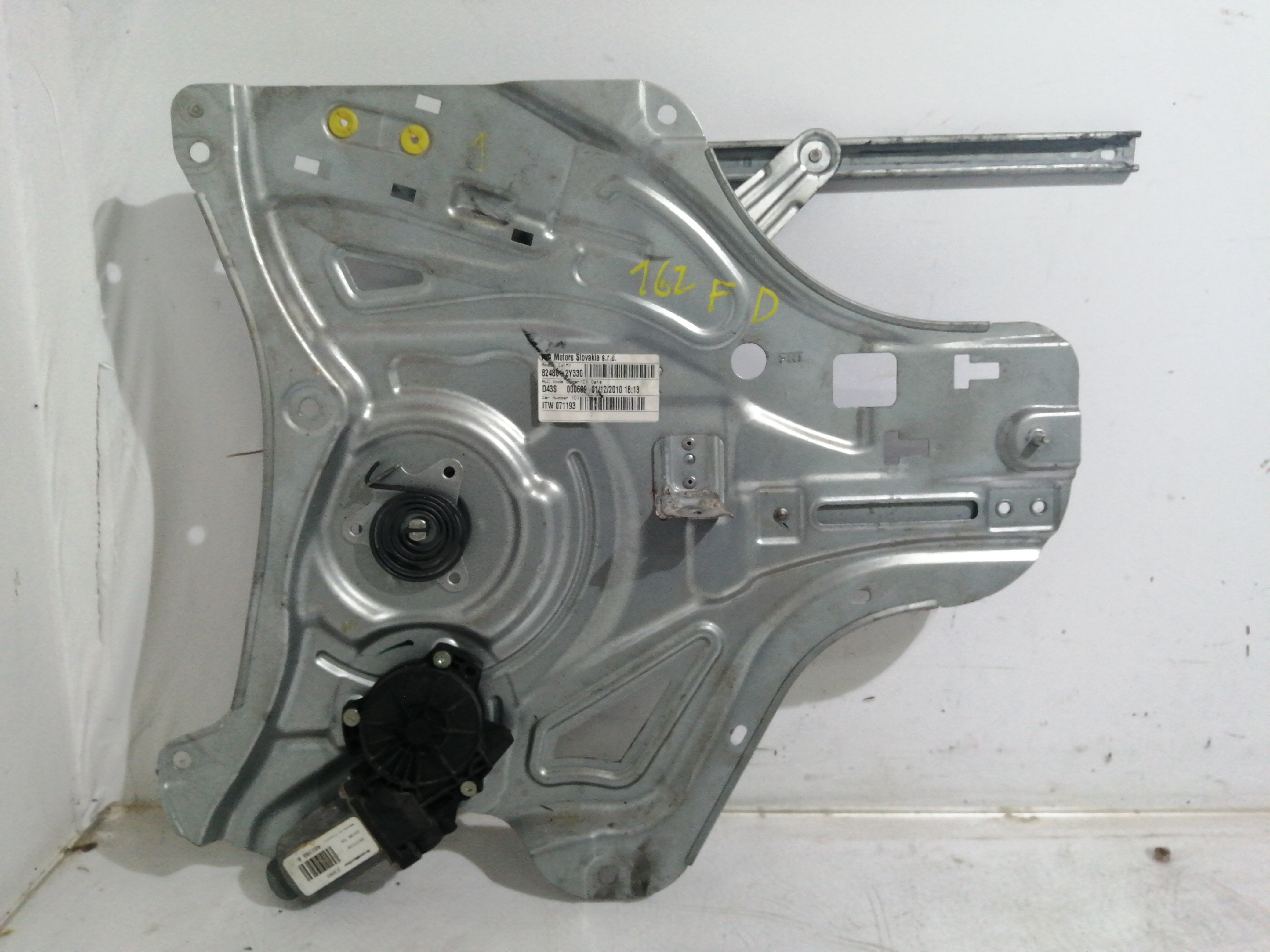 Mecanismo do vidro  frente direito HYUNDAI TUCSON (LM, EL, ELH) | 09 - 