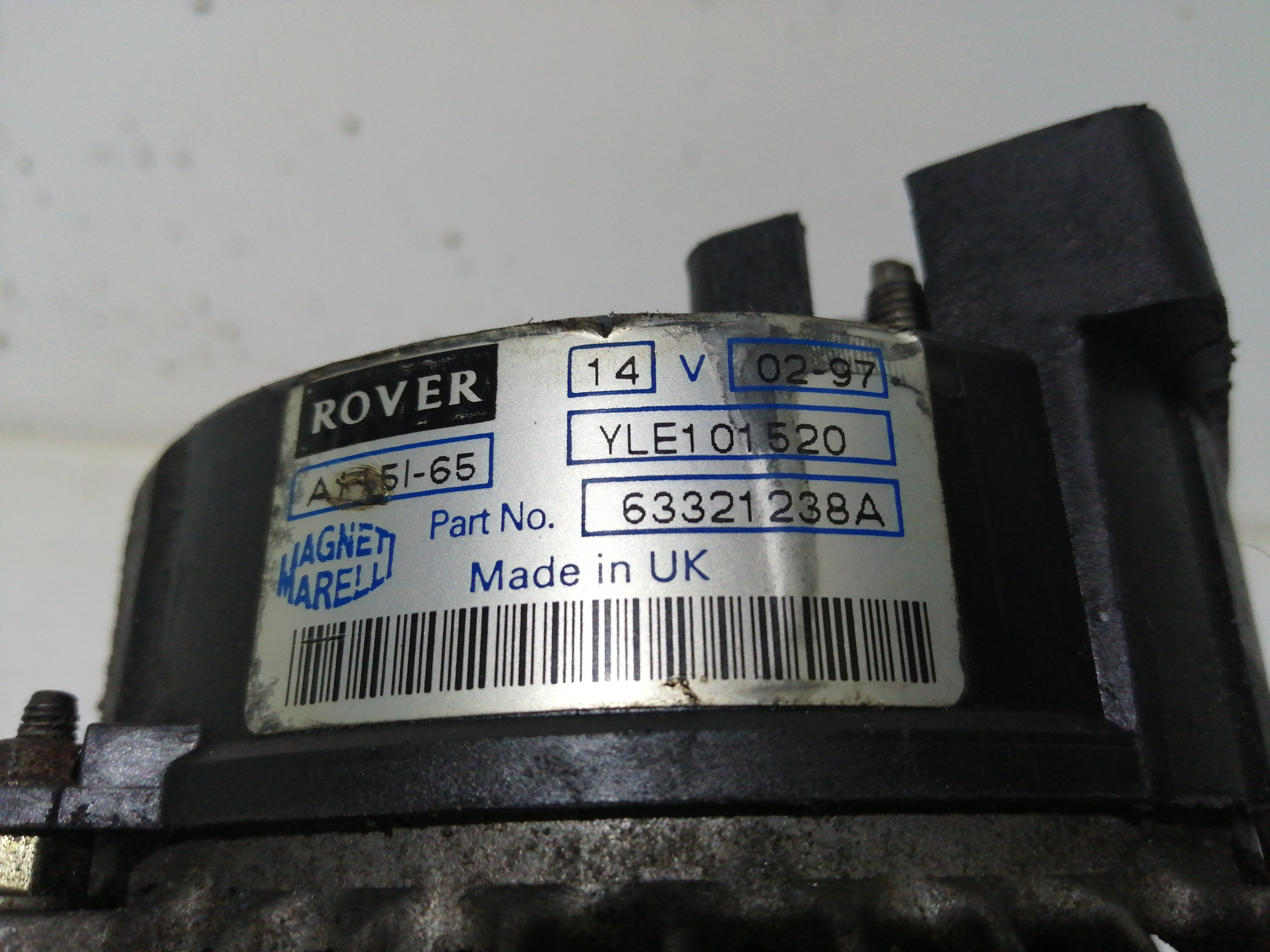 Alternador ROVER 400 (RT) | 95 - 00 Imagem-2