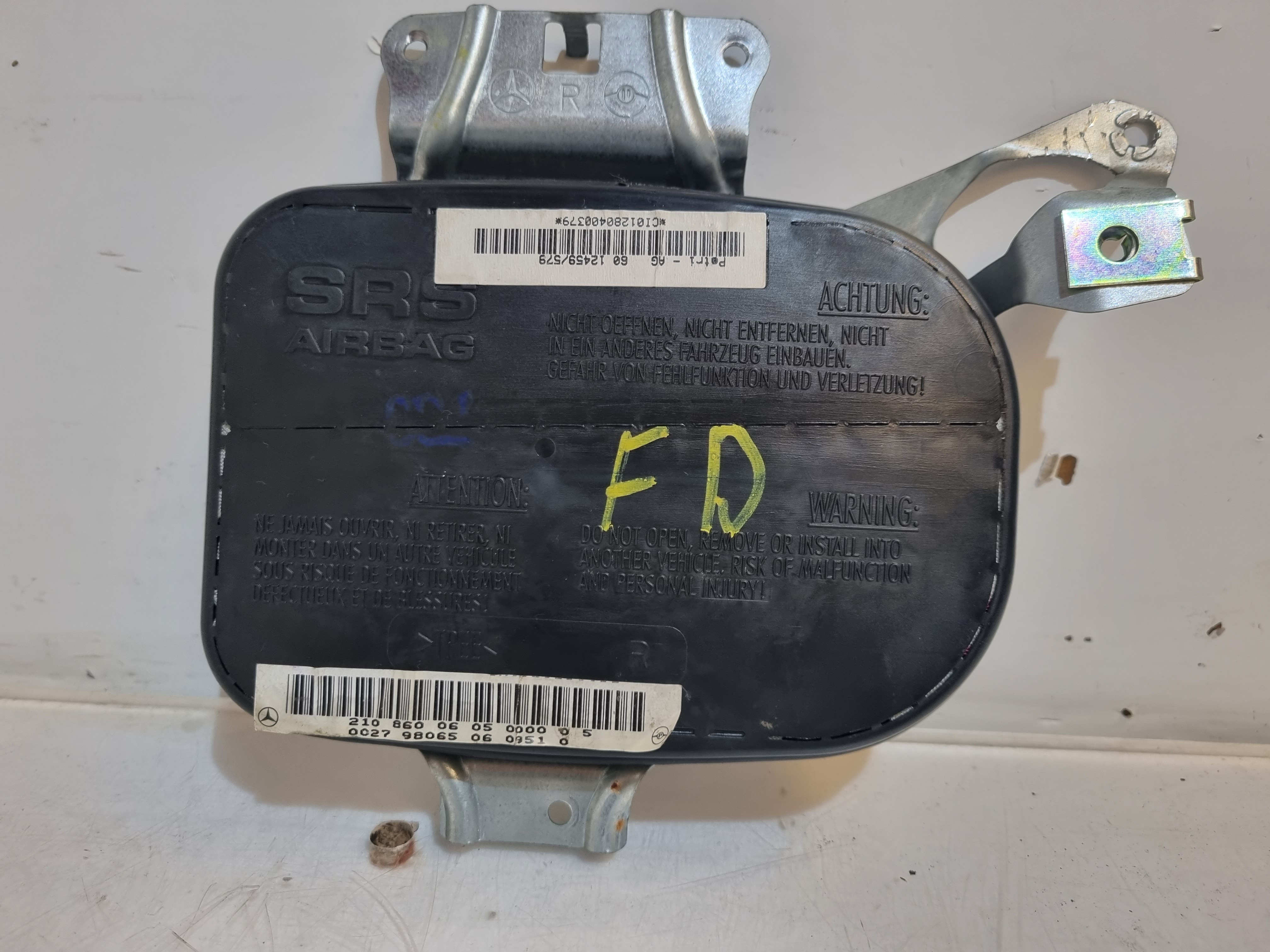 Airbag Porta Direita MERCEDES-BENZ E-CLASS (W210) | 95 - 03