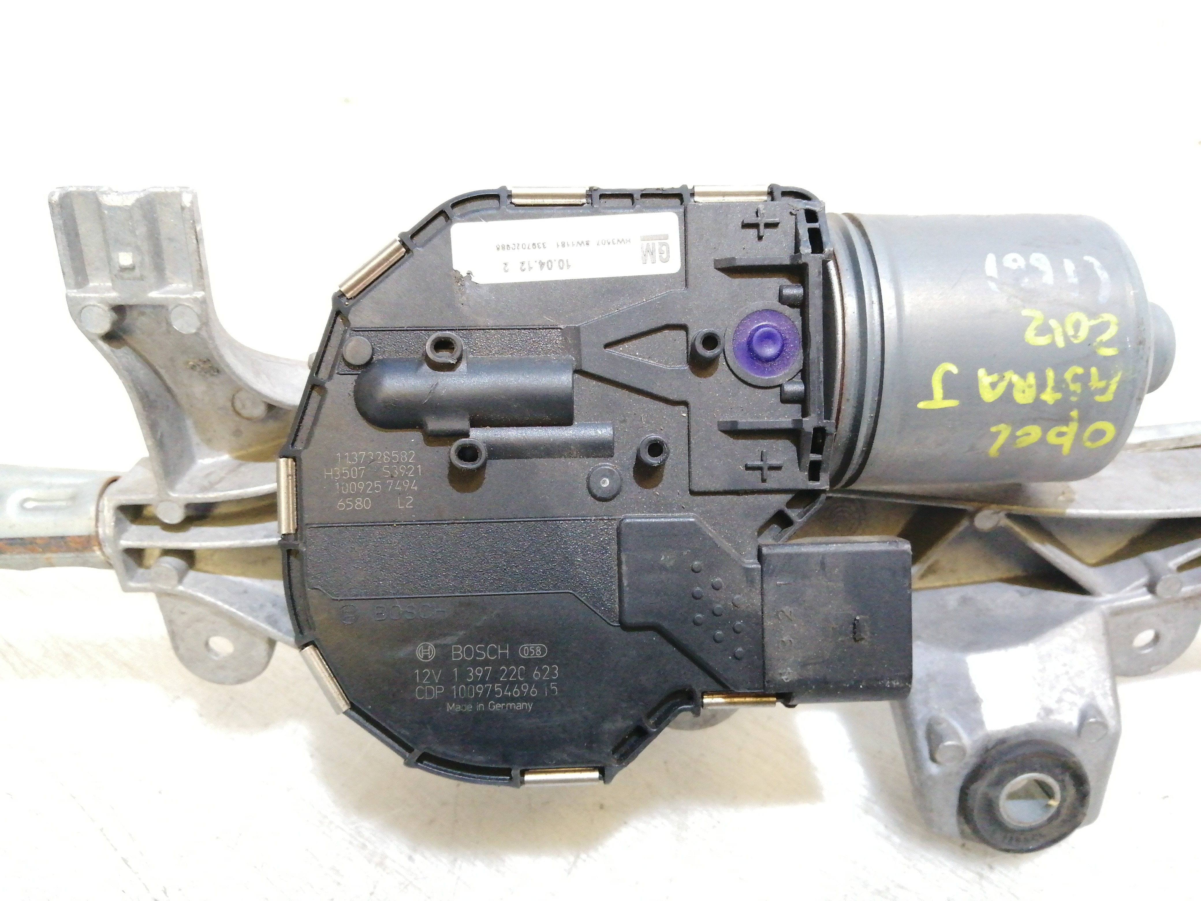 Motor Limpa Vidro Frente OPEL ASTRA J (P10) | 09 - 15 Imagem-1
