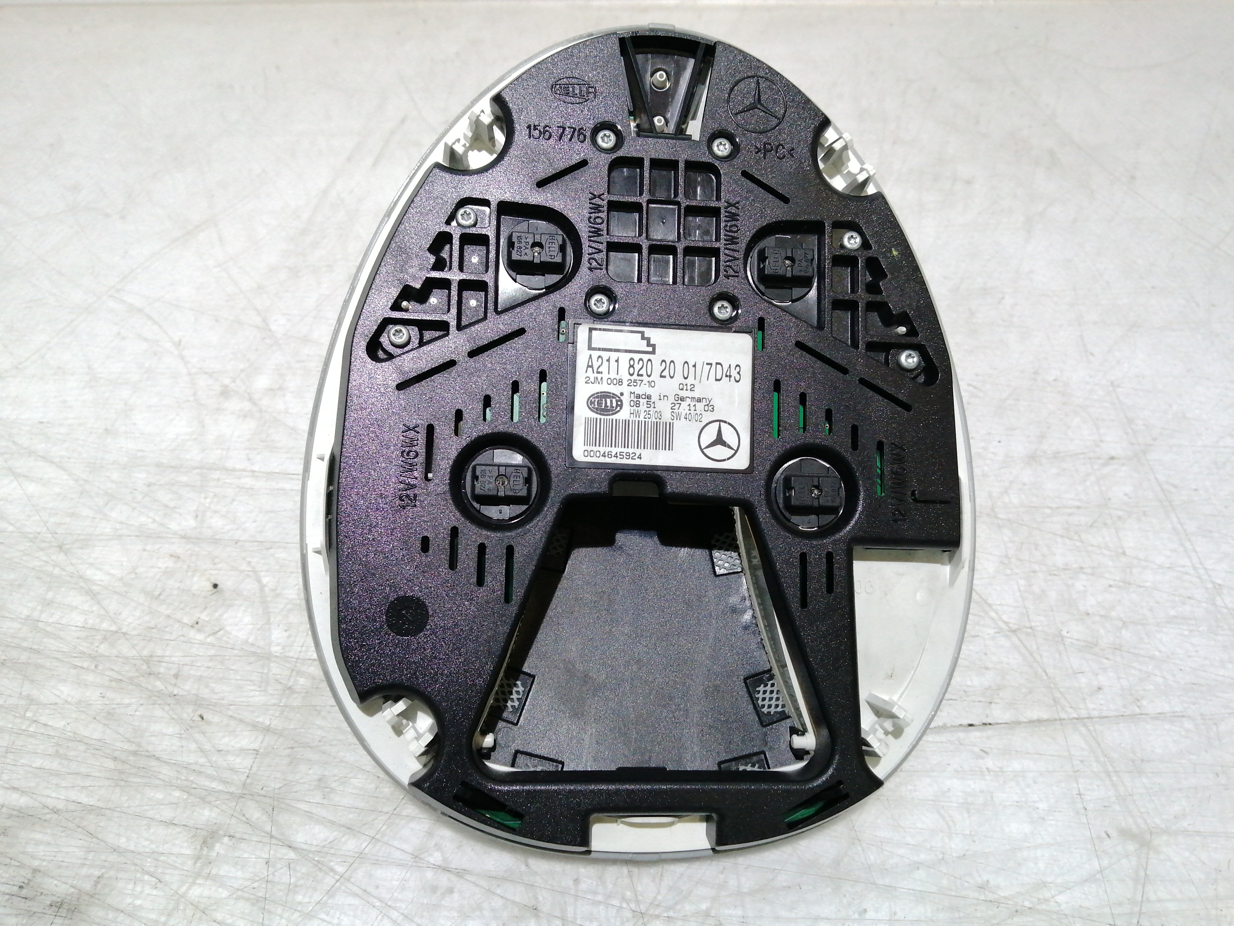 Luz teto centro plafonier MERCEDES-BENZ E-CLASS (W211) | 02 - 09 Imagem-1