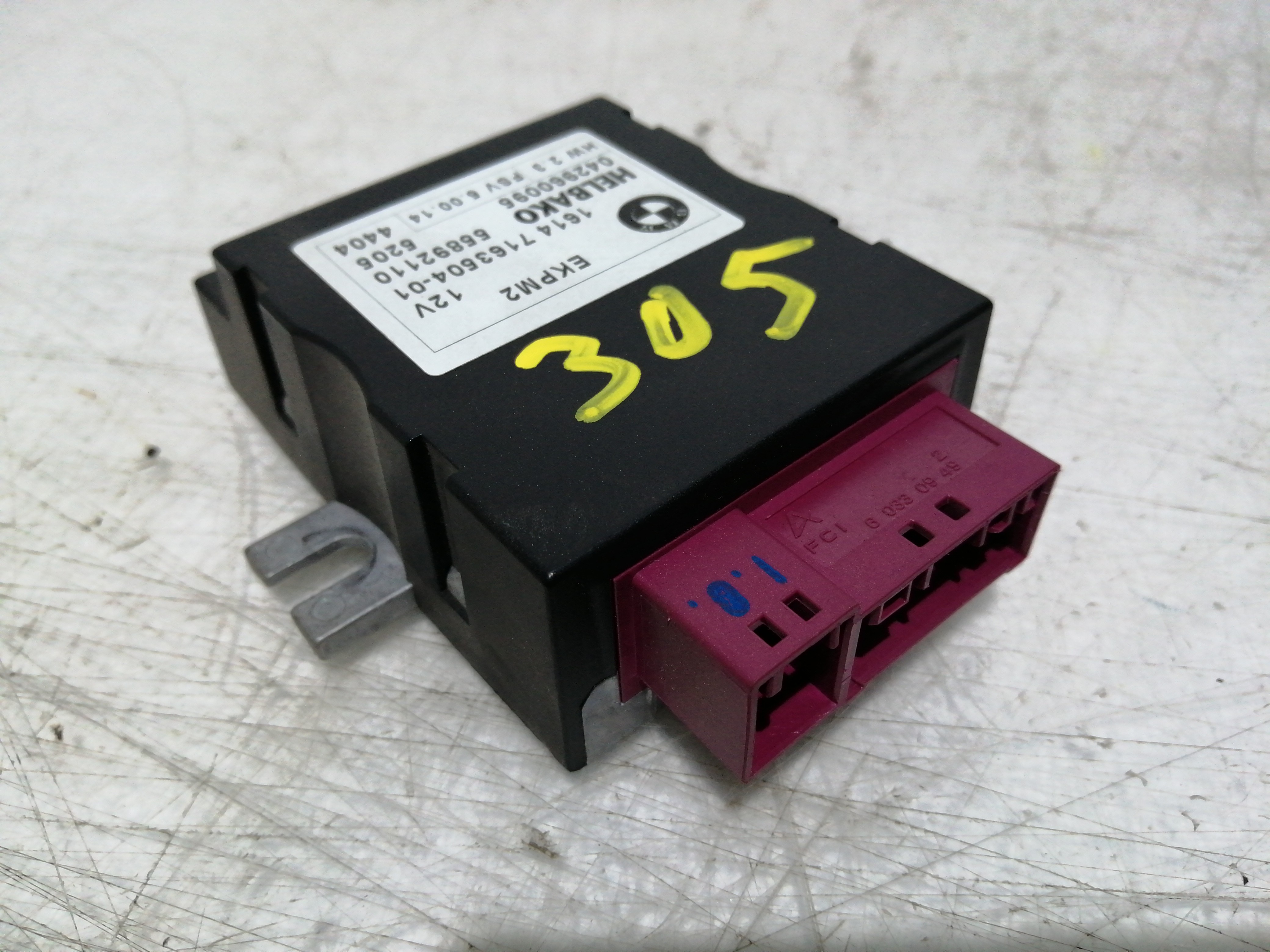 Modulo eletrico BMW 1 (E87) | 03 - 13