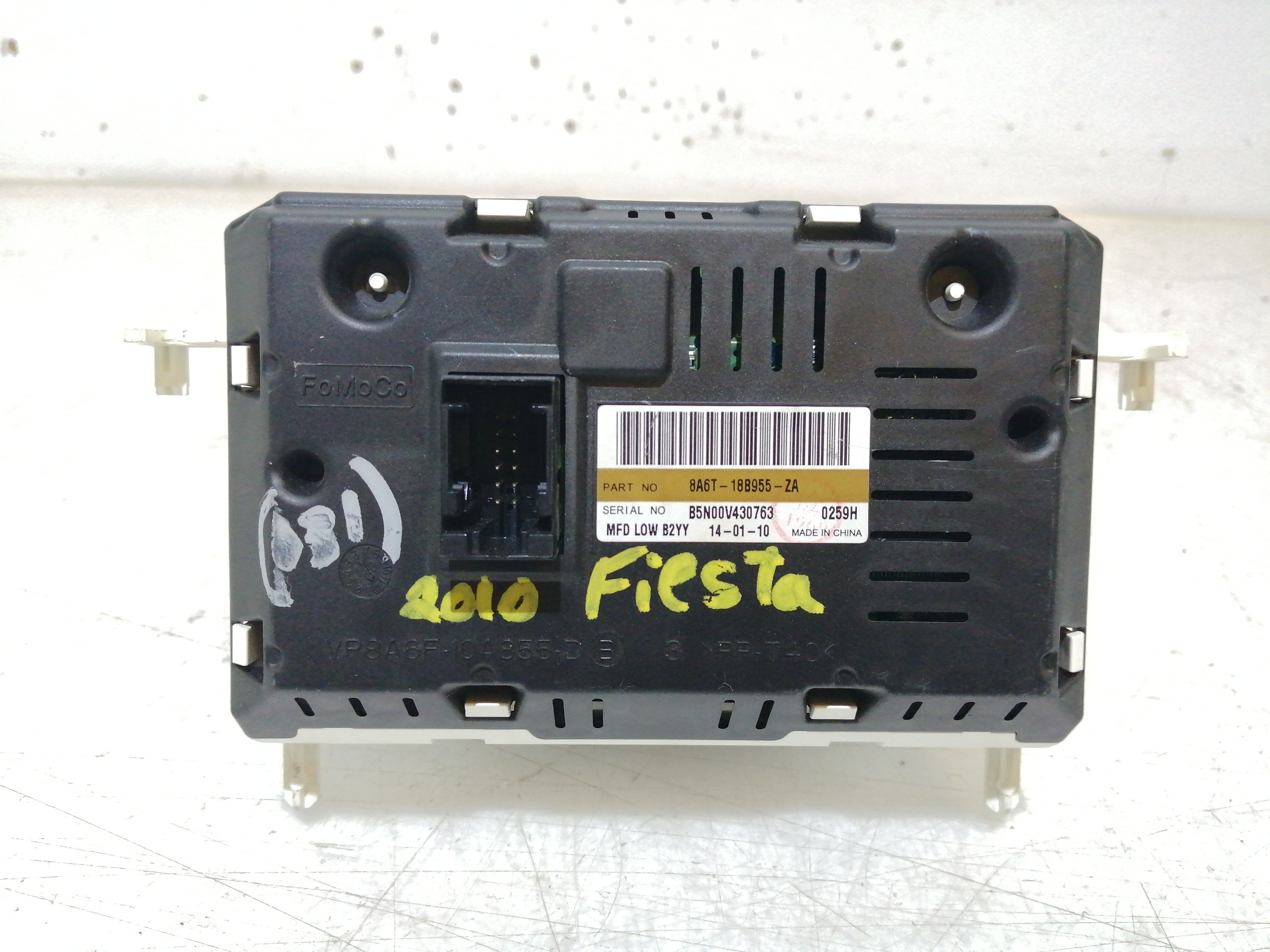 Display Tablier Central FORD FIESTA VI (CB1, CCN) | 08 -  Imagem-1