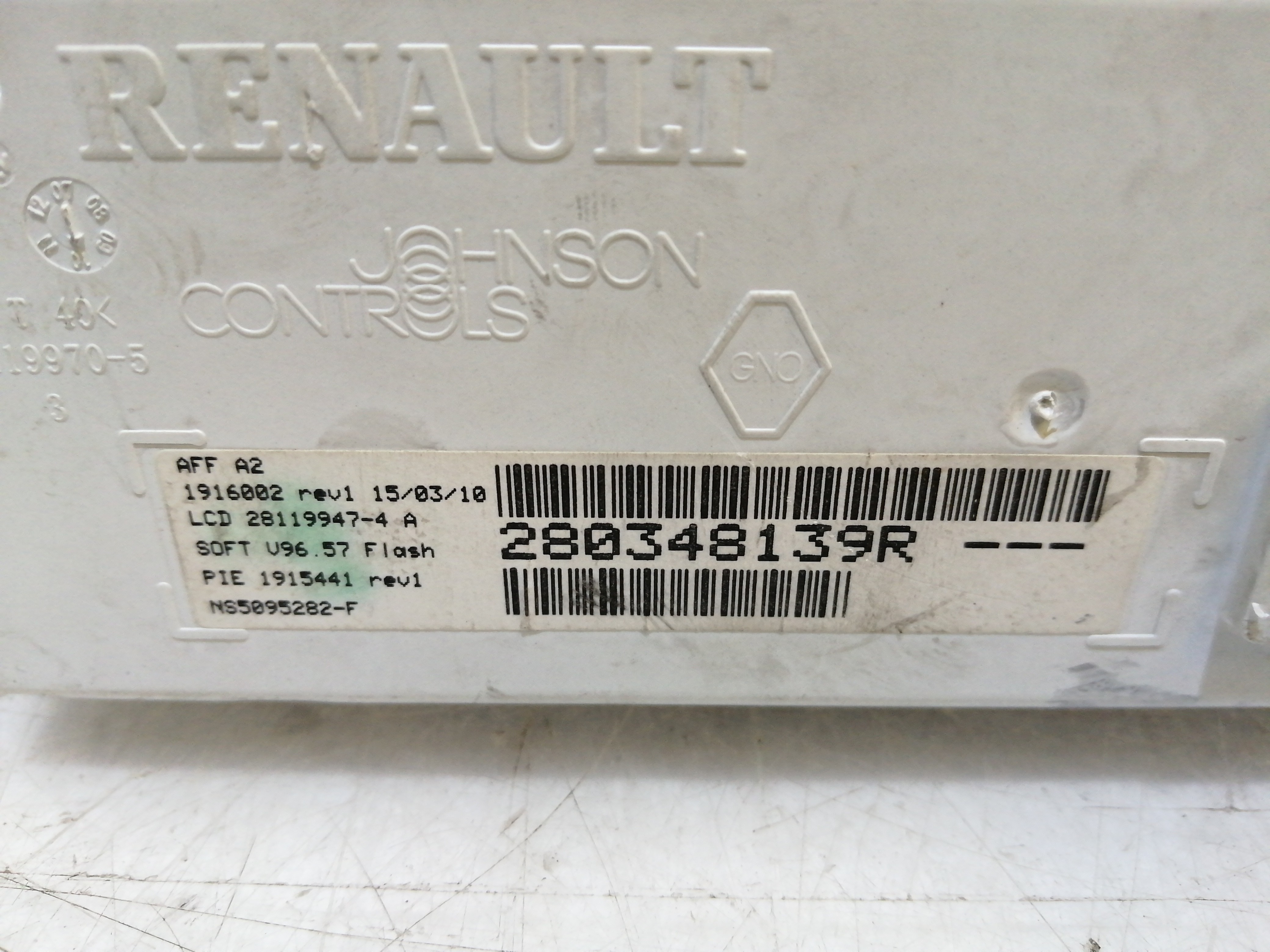 Display Tablier Central RENAULT CLIO III (BR0/1, CR0/1) | 05 -  Imagem-2