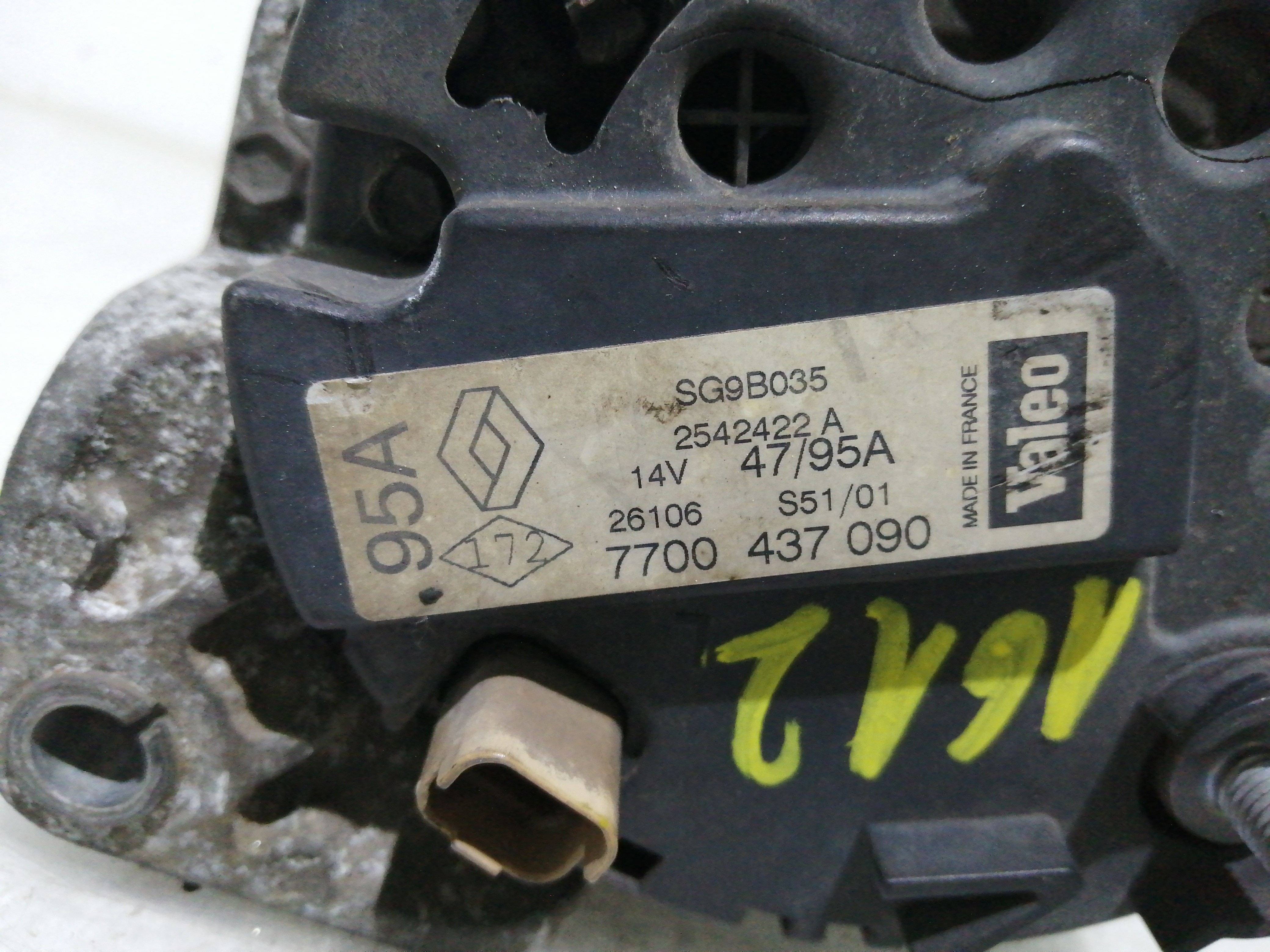 Alternador RENAULT CLIO II (BB_, CB_) | 98 -  Imagem-2