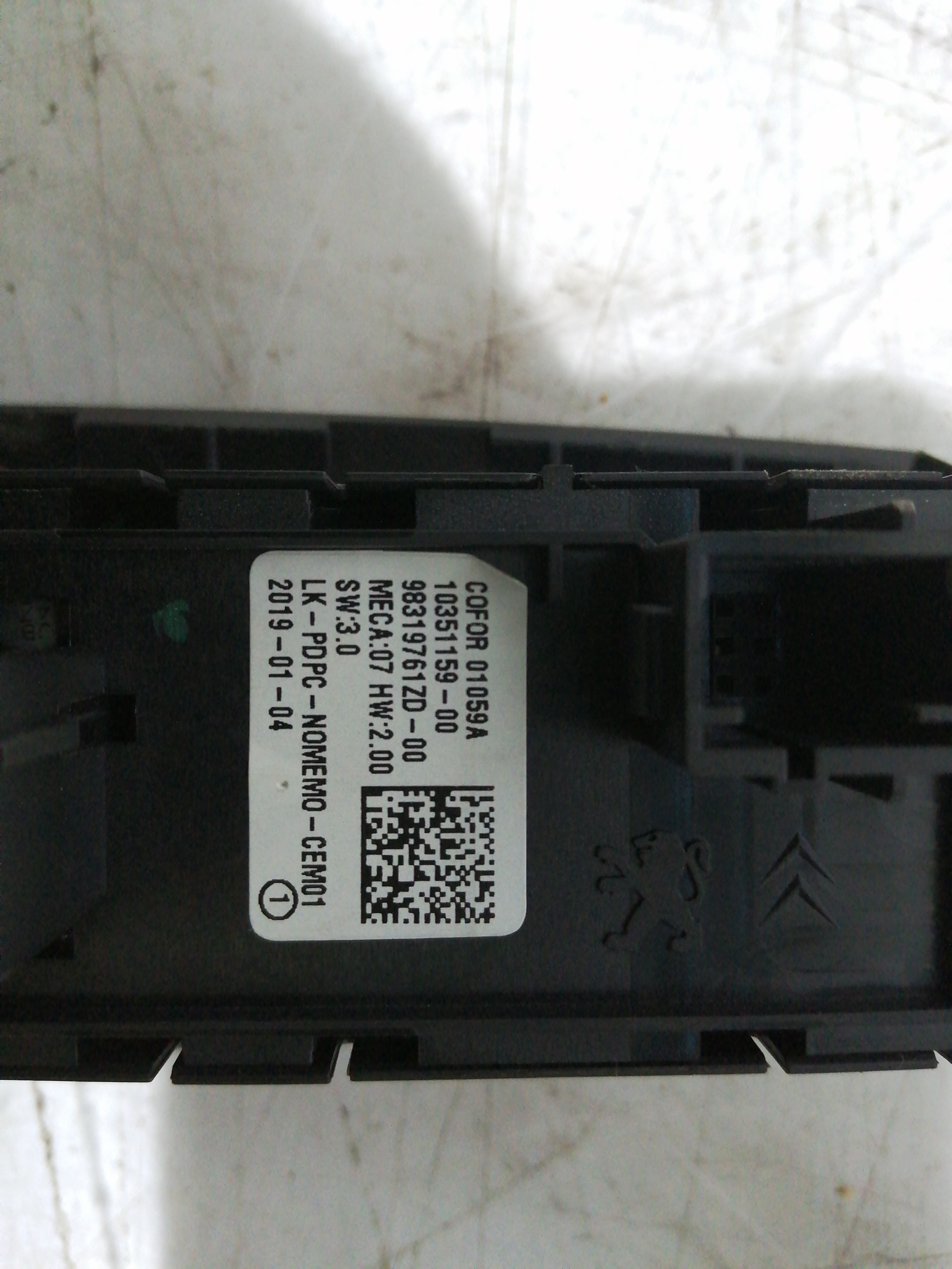 Interruptor Vidros Frente Esquerdo PEUGEOT 308 SW II | 14 -  Imagem-2