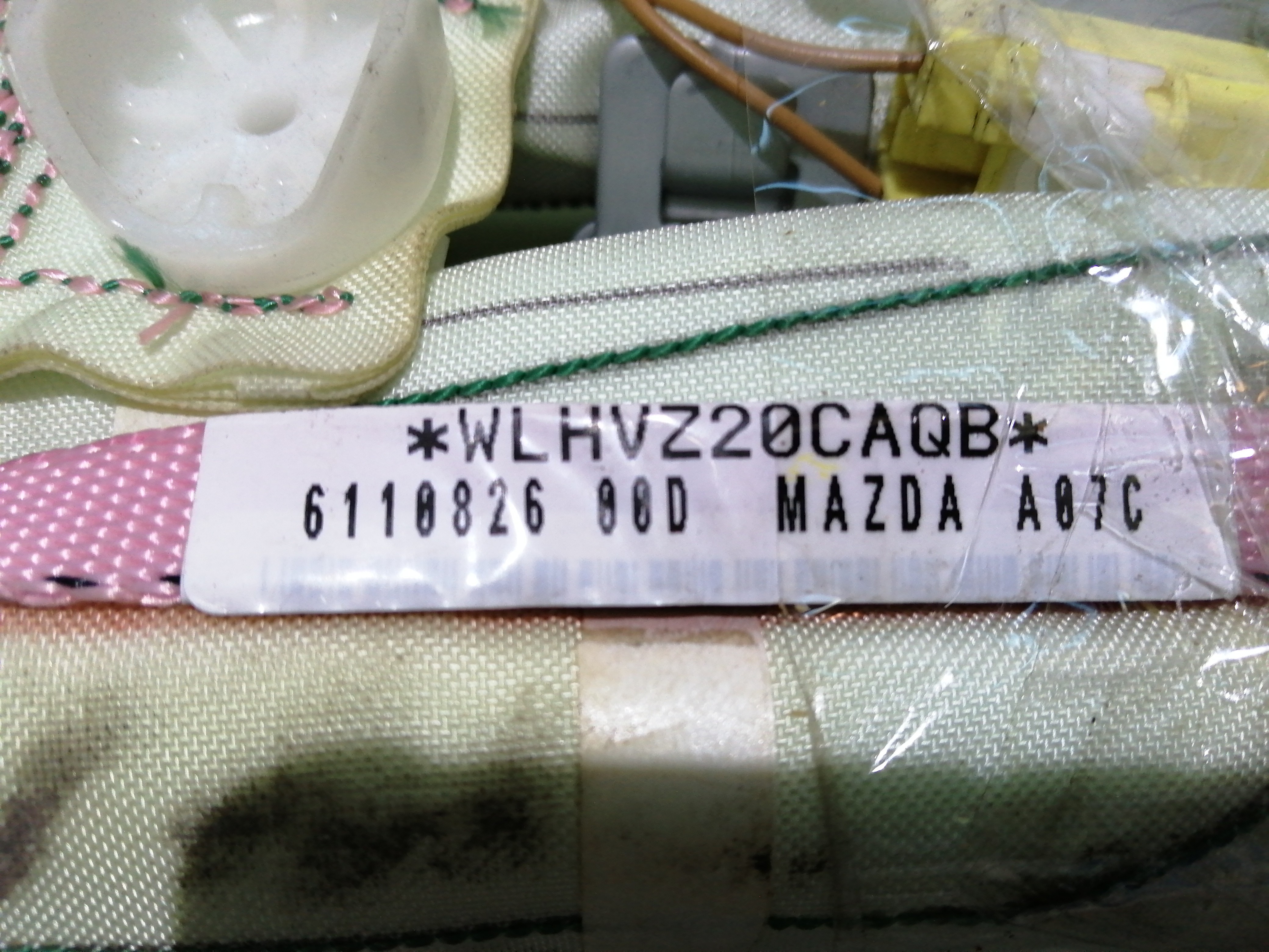 Airbags de Cortina Dto MAZDA 3 (BL) | 08 - 14 Imagem-1