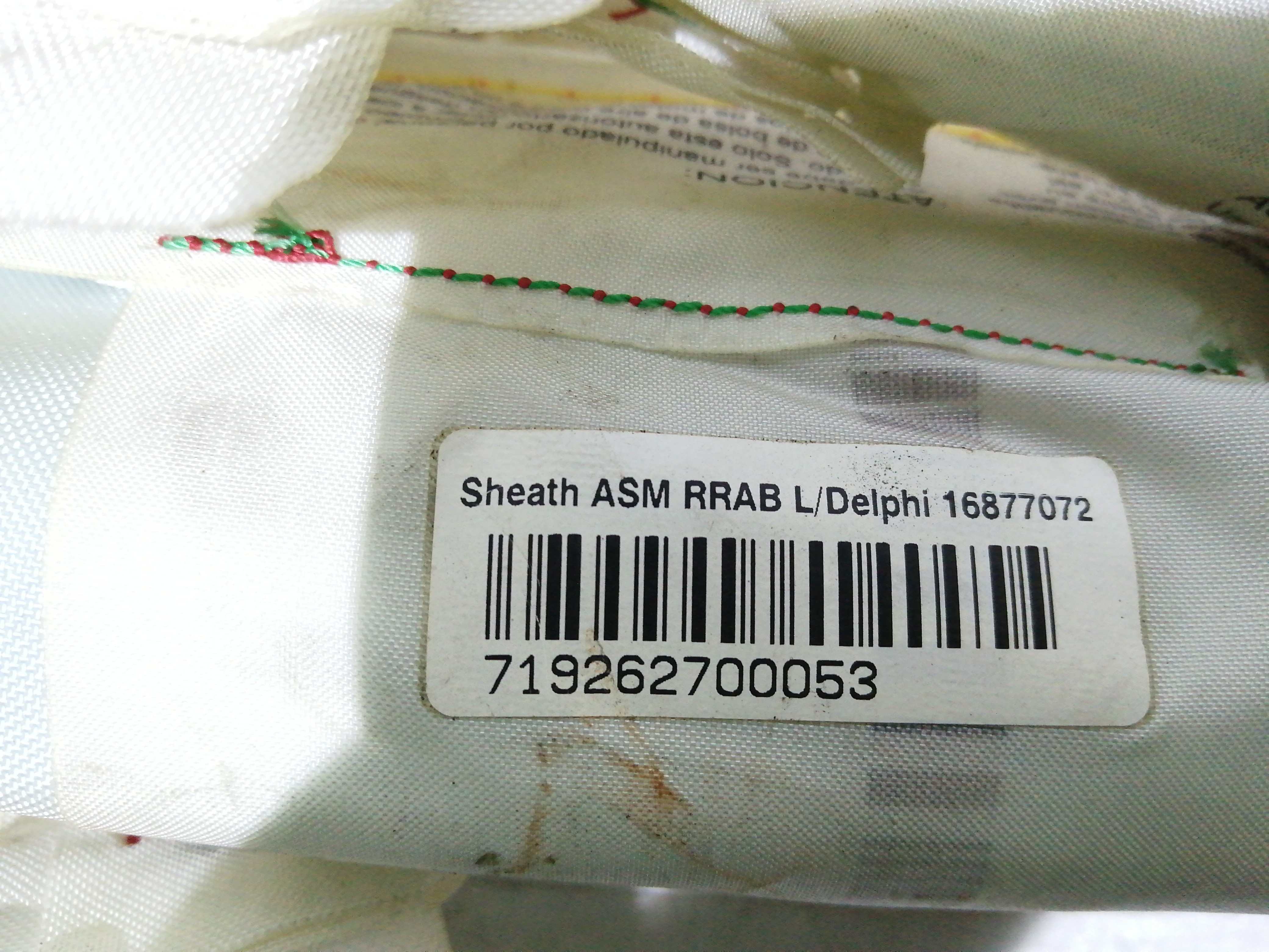 Airbag Lateral Izq. SEAT LEON (1P1) | 05 - 13 Imagem-1