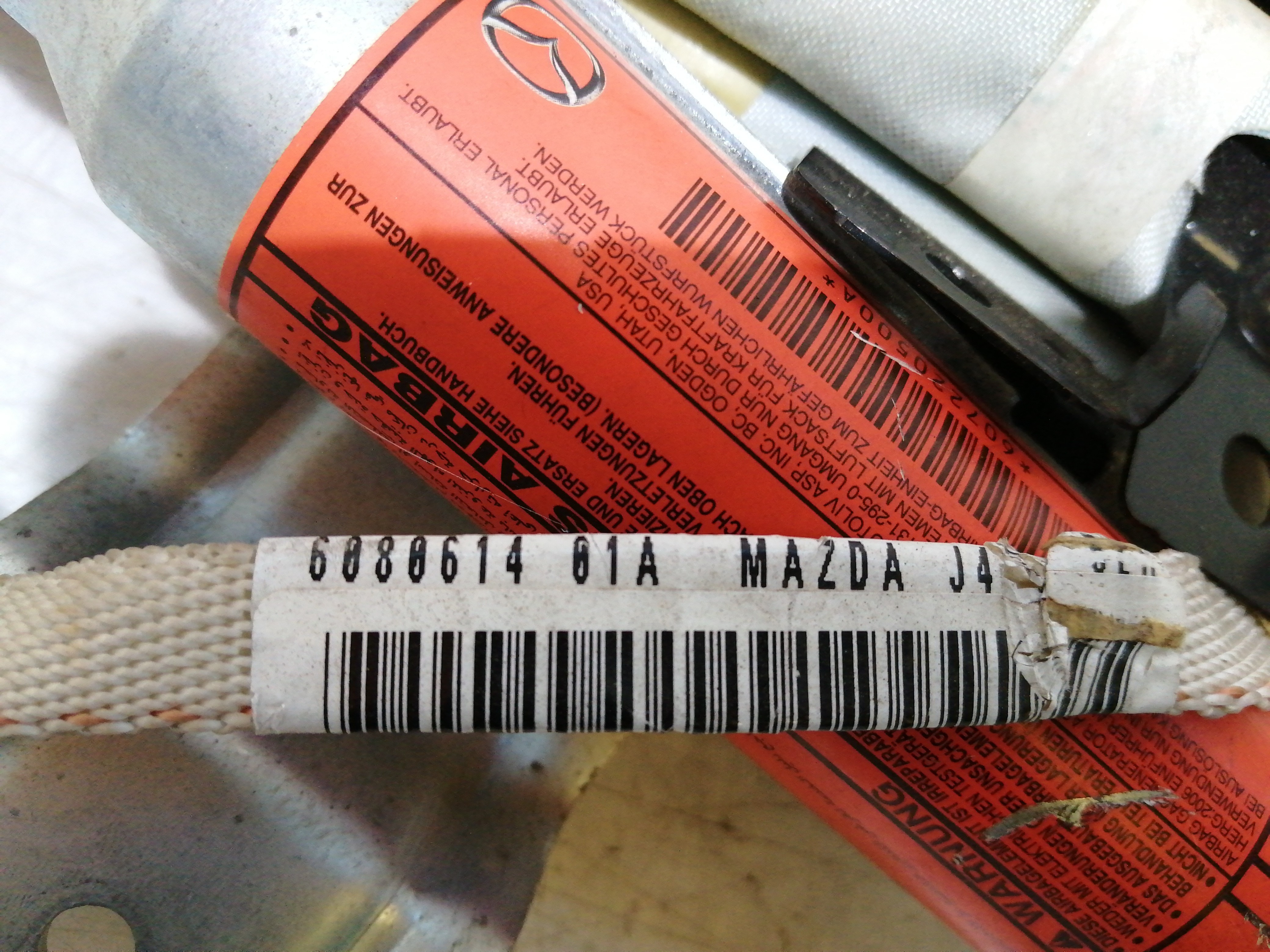 Airbags de Cortina Esquerda MAZDA 3 (BK) | 03 - 09 Imagem-1