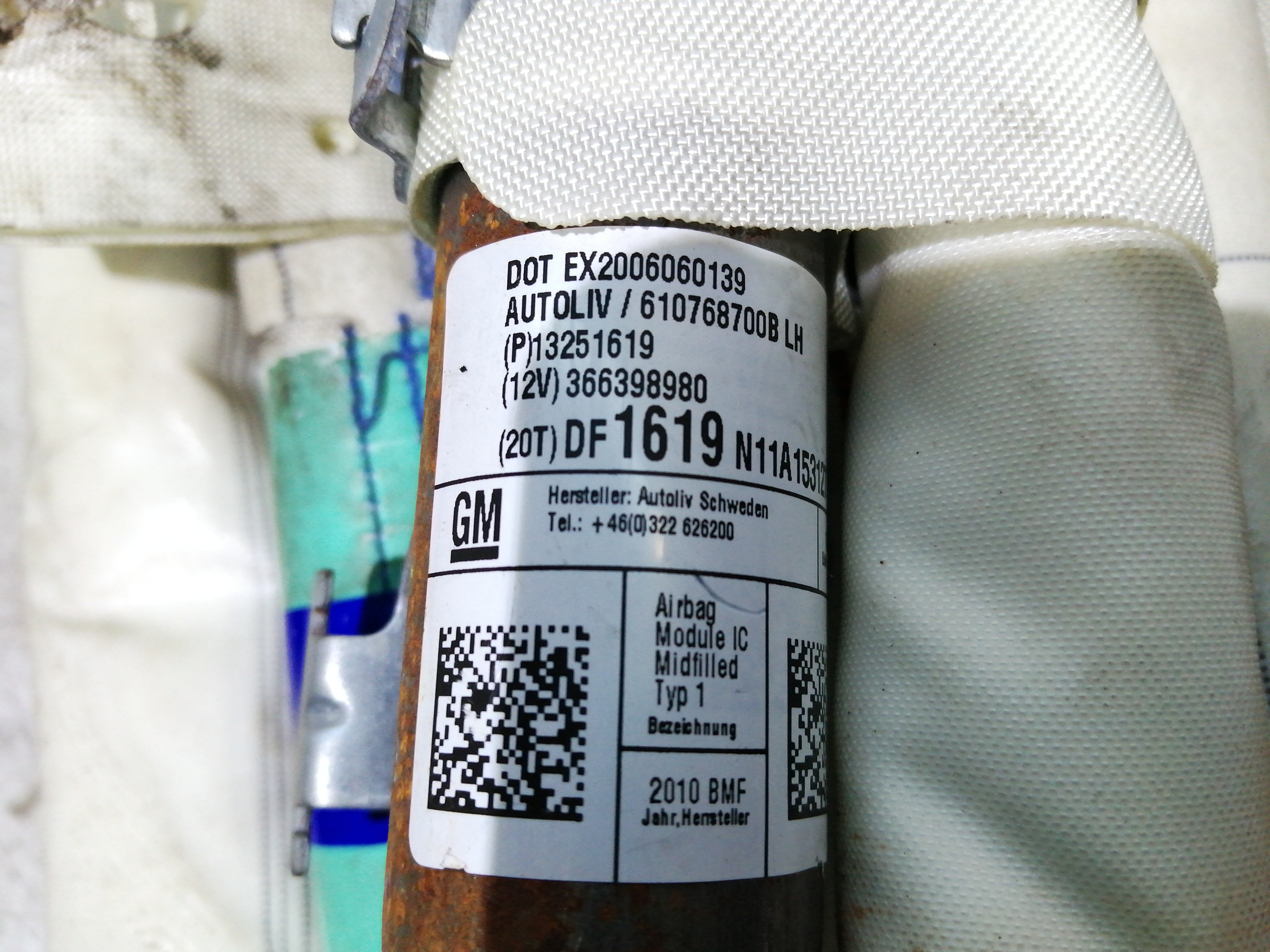 Curtain Airbag OPEL ASTRA J (P10) | 09 - 15 Imagem-1