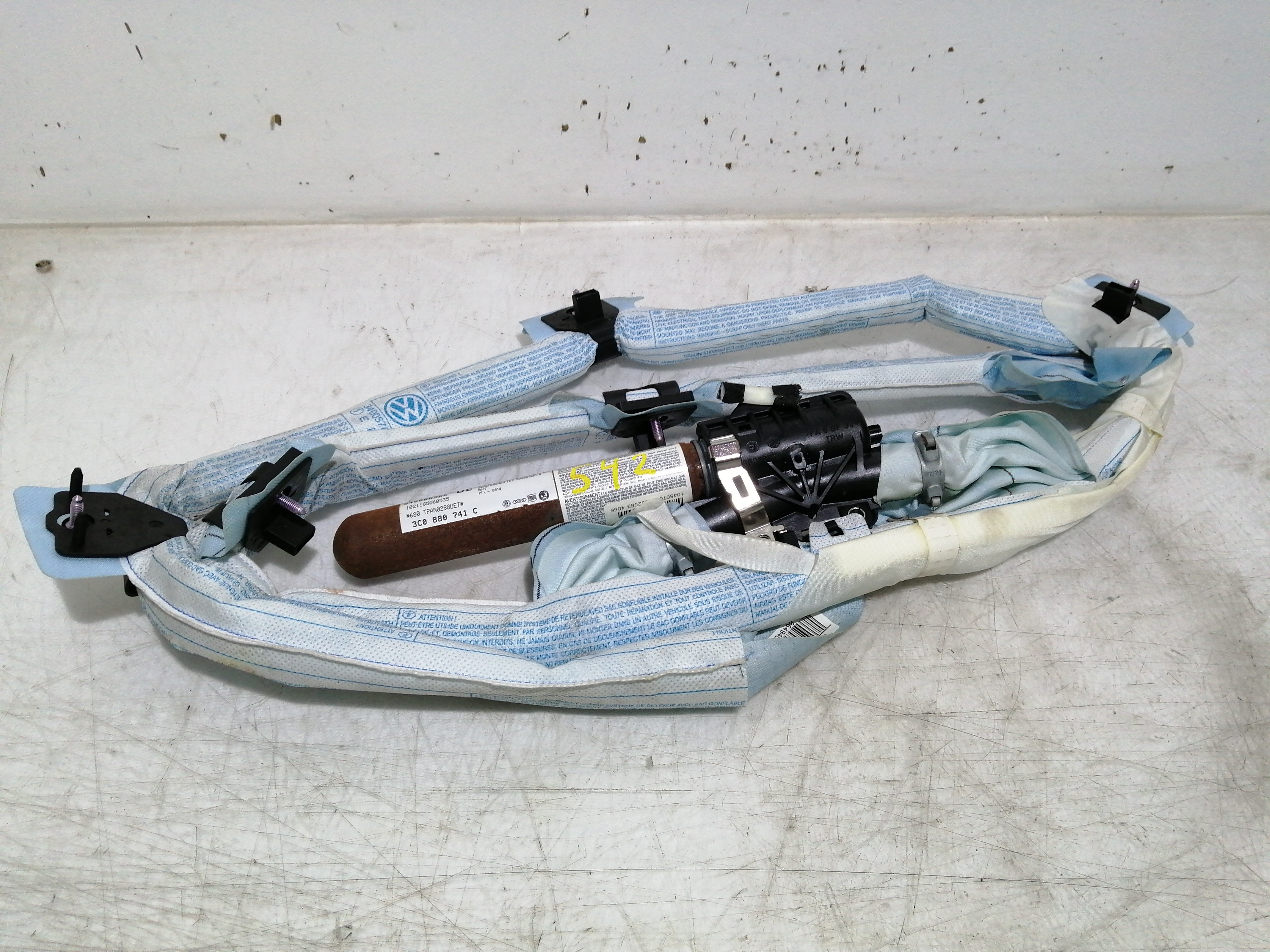 Airbags de Cortina Esquerda VOLKSWAGEN PASSAT Variant (3C5) | 05 - 11