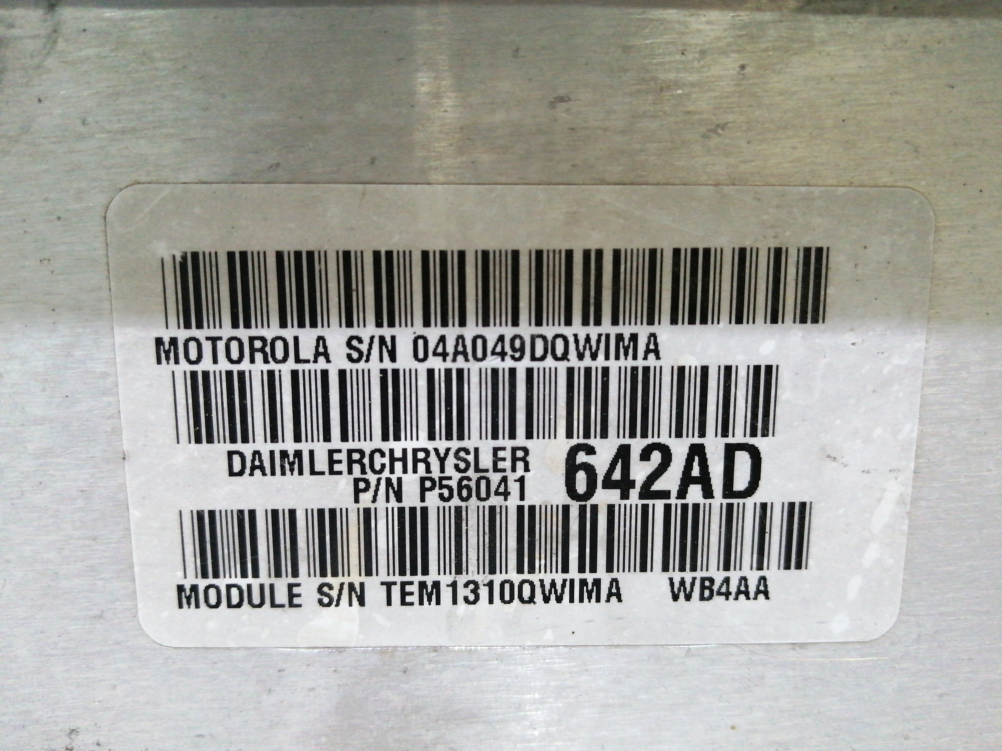 Centralina de Motor JEEP GRAND CHEROKEE II (WJ, WG) | 98 - 05 Imagem-2