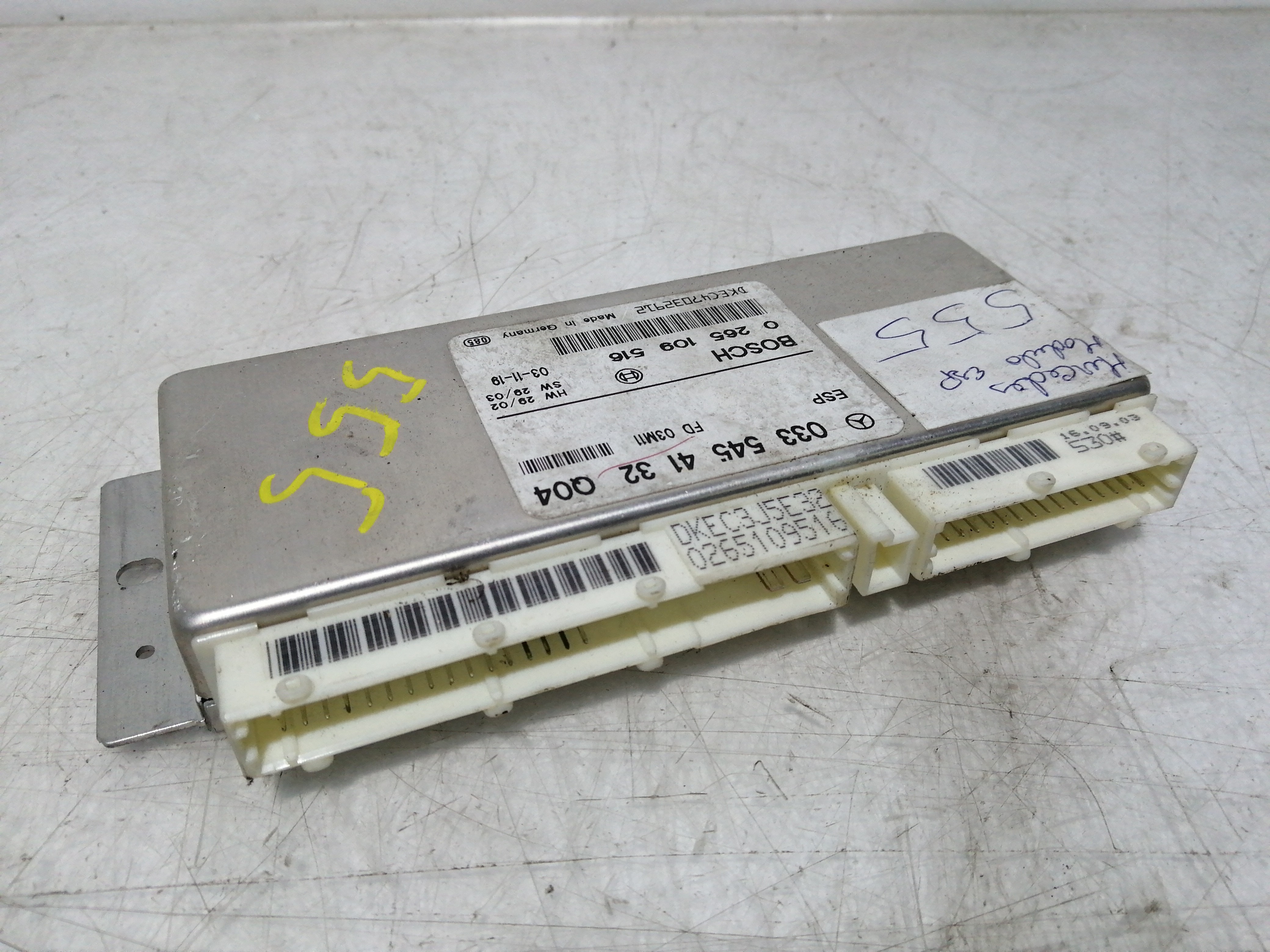 Centralina ESP MERCEDES-BENZ E-CLASS (W211) | 02 - 09