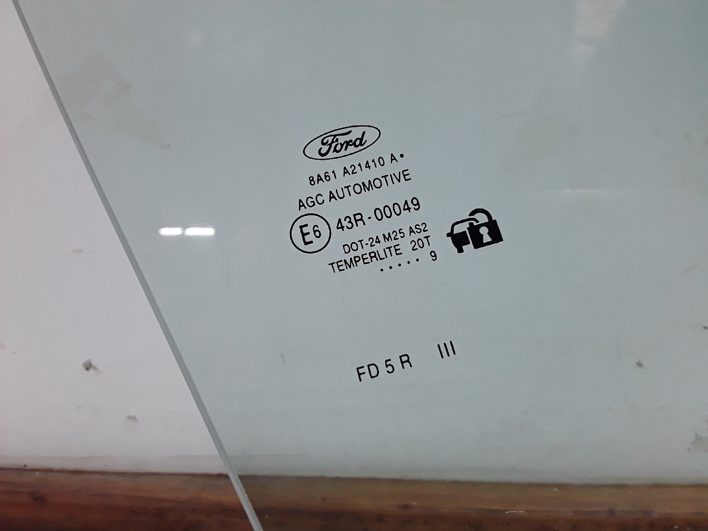 Vidro Porta Frente Direito FORD FIESTA VI (CB1, CCN) | 08 -  Imagem-1