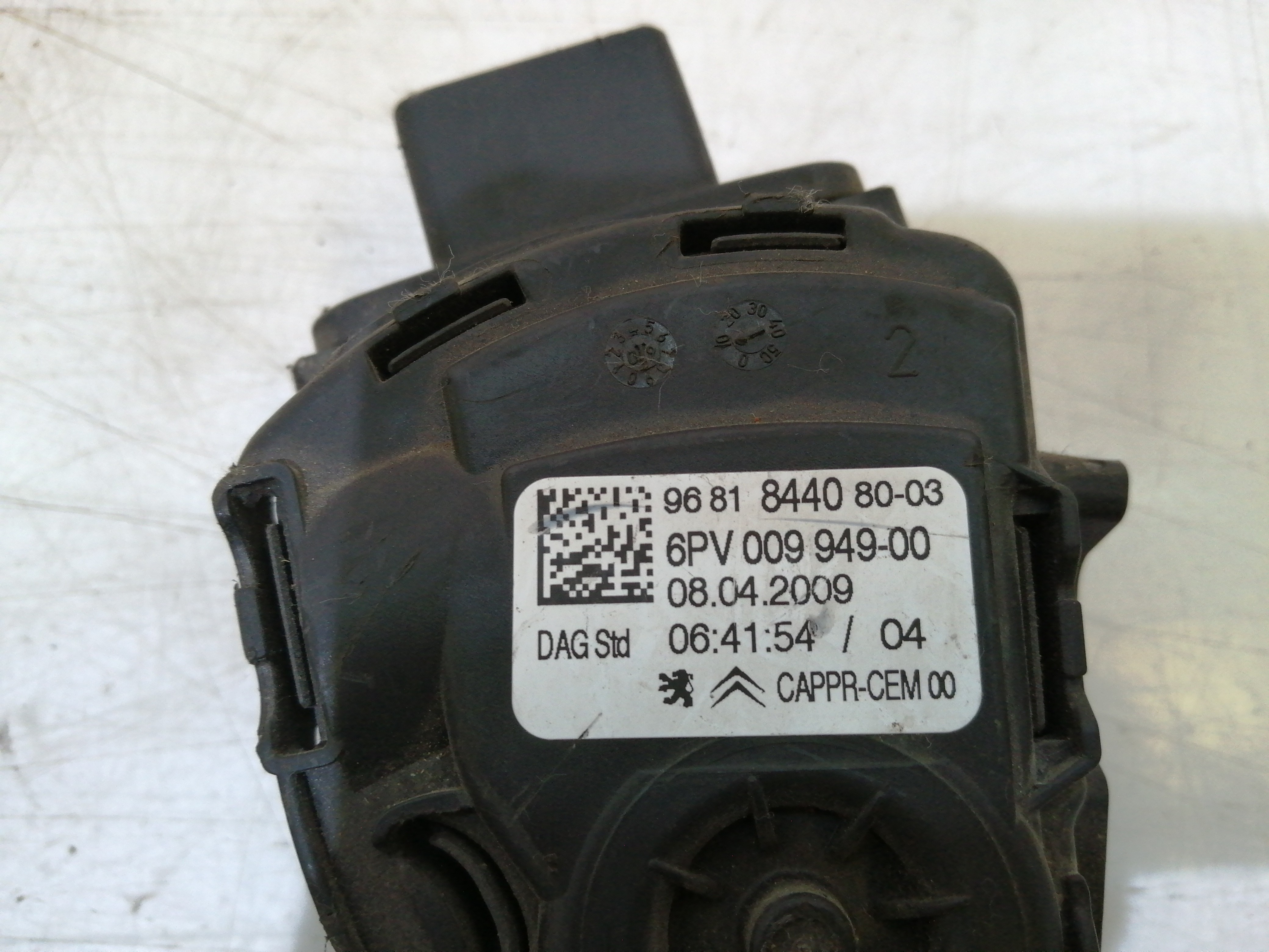 Pedal acelerador PEUGEOT 207 (WA_, WC_) | 06 - 15 Imagem-3