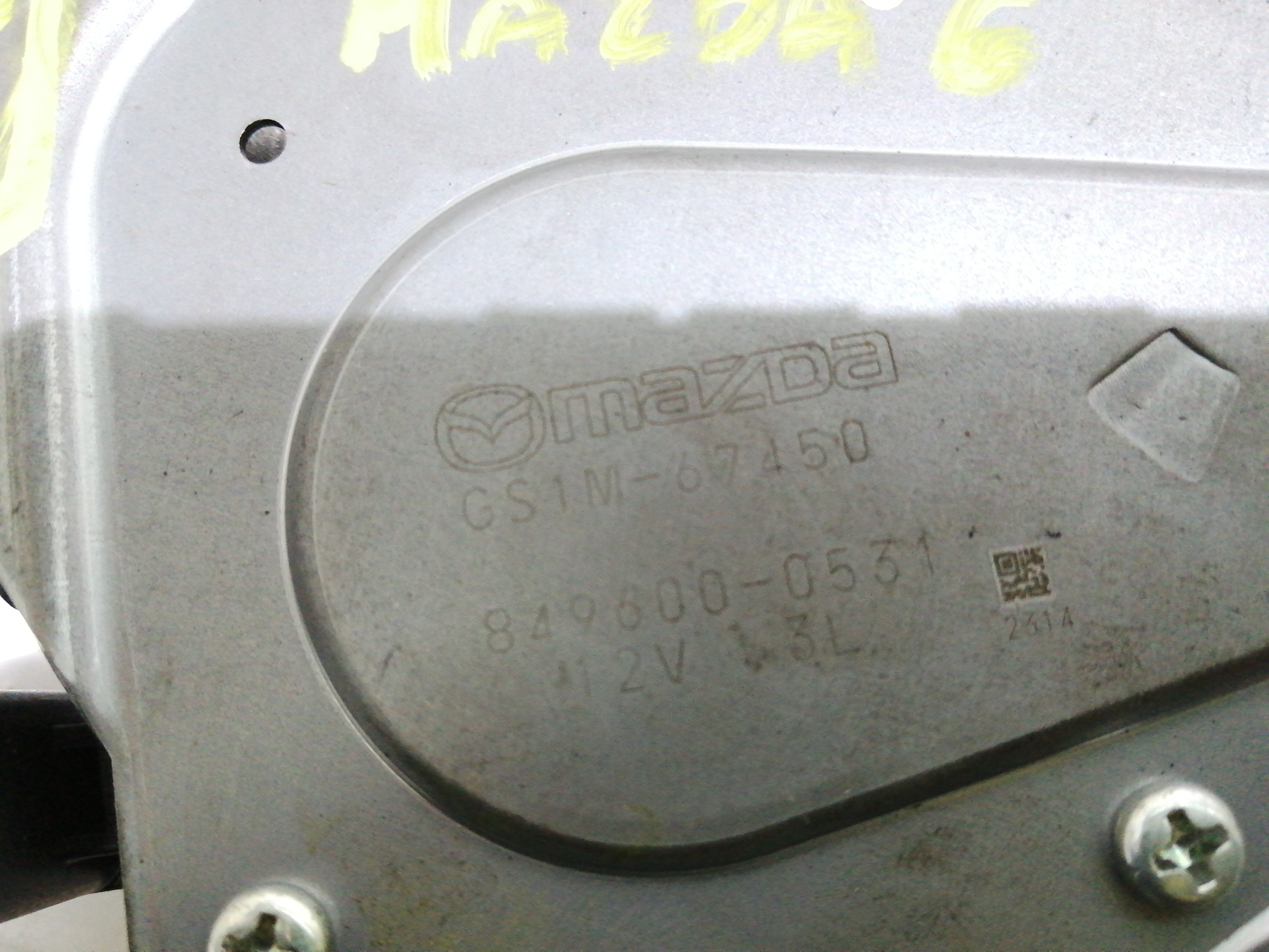 Motor Limpa Vidro Tras MAZDA 6 Hatchback (GH) | 07 - 13 Imagem-3