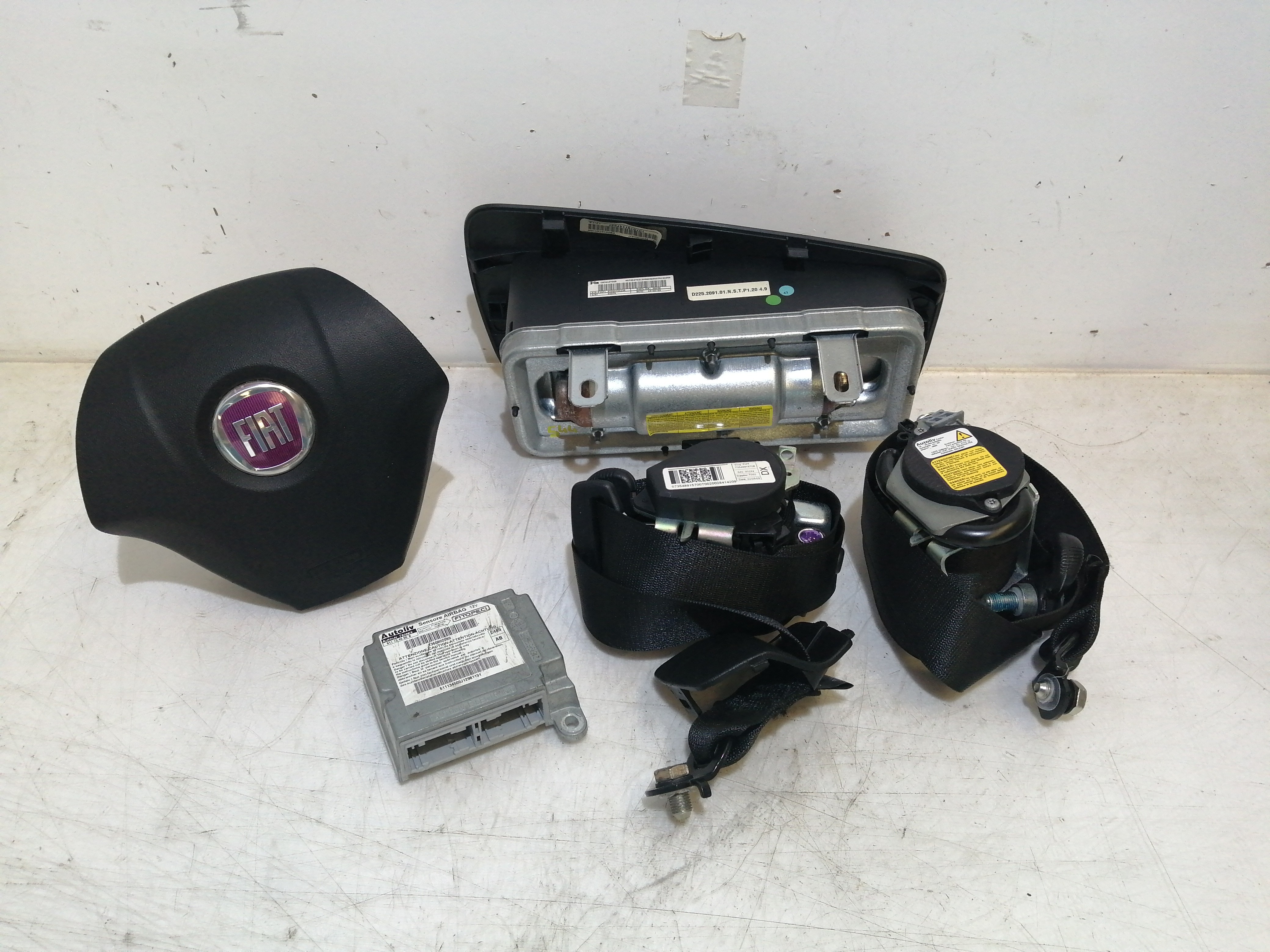 Kit Airbags FIAT QUBO (225_) | 08 - 