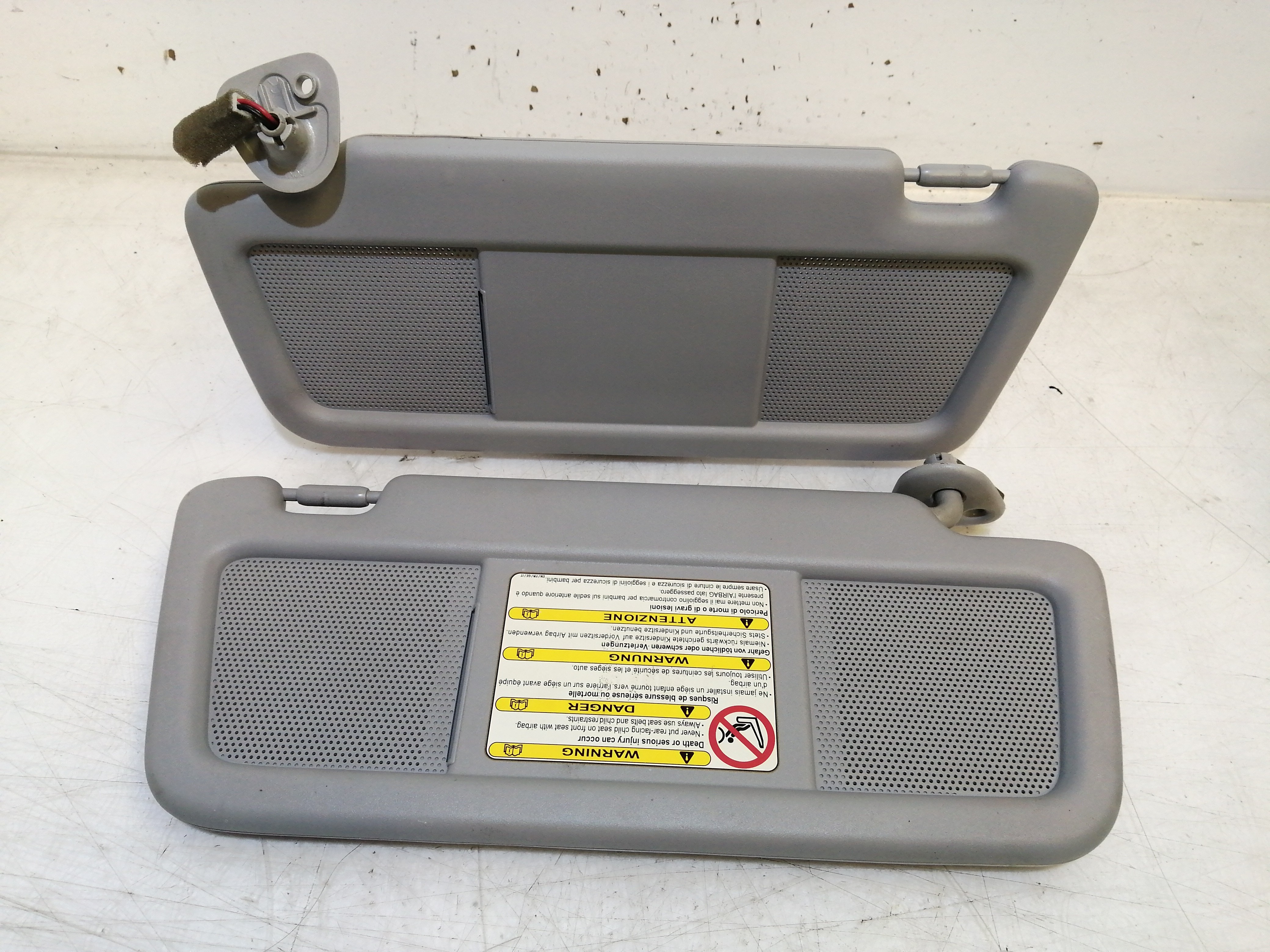 Conjunto 2 Palas de Sol MAZDA RX-8 (SE, FE) | 03 - 12 Imagem-1