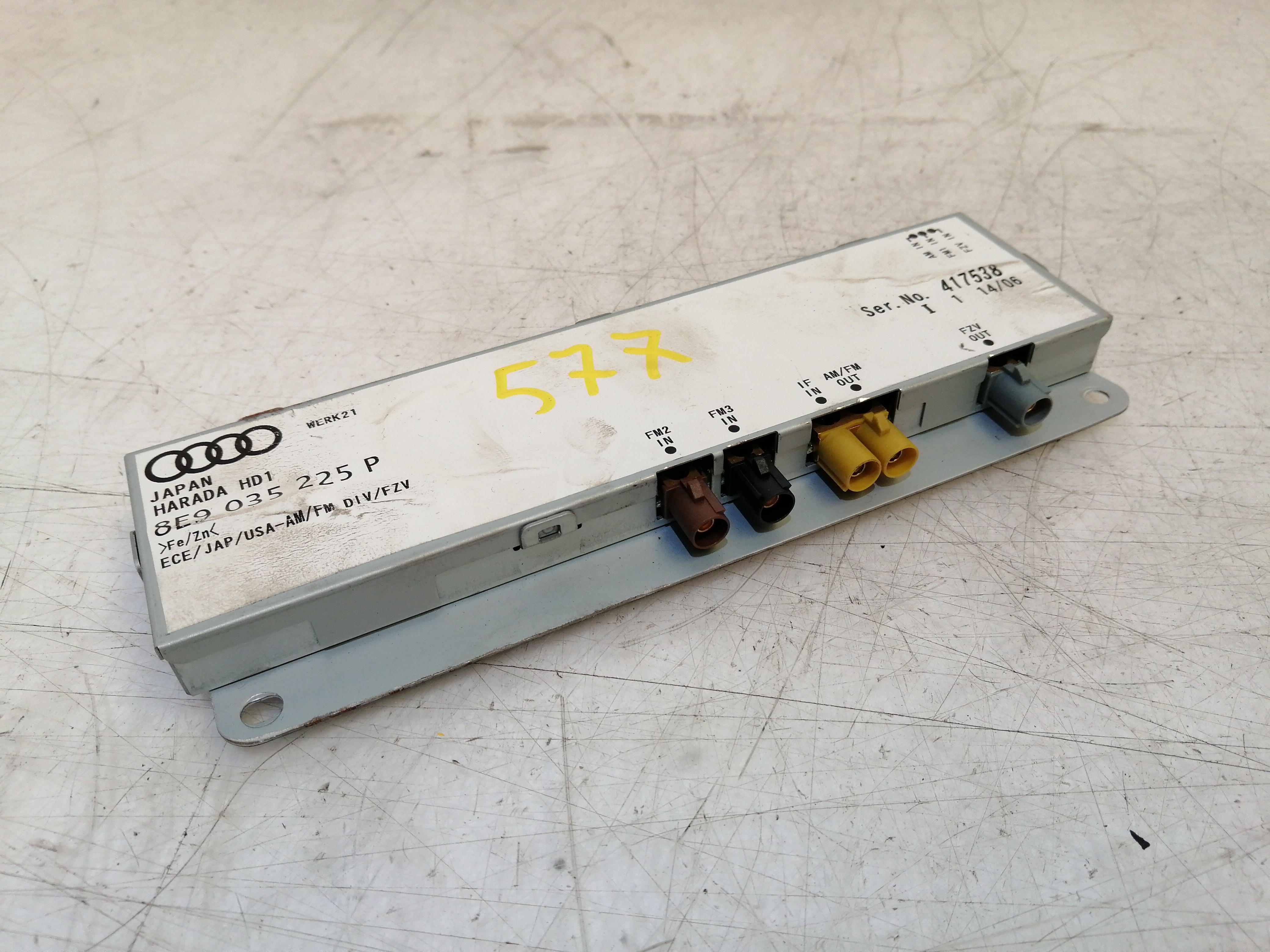 Amplificador de antena AUDI A4 Avant (8ED, B7) | 04 - 08