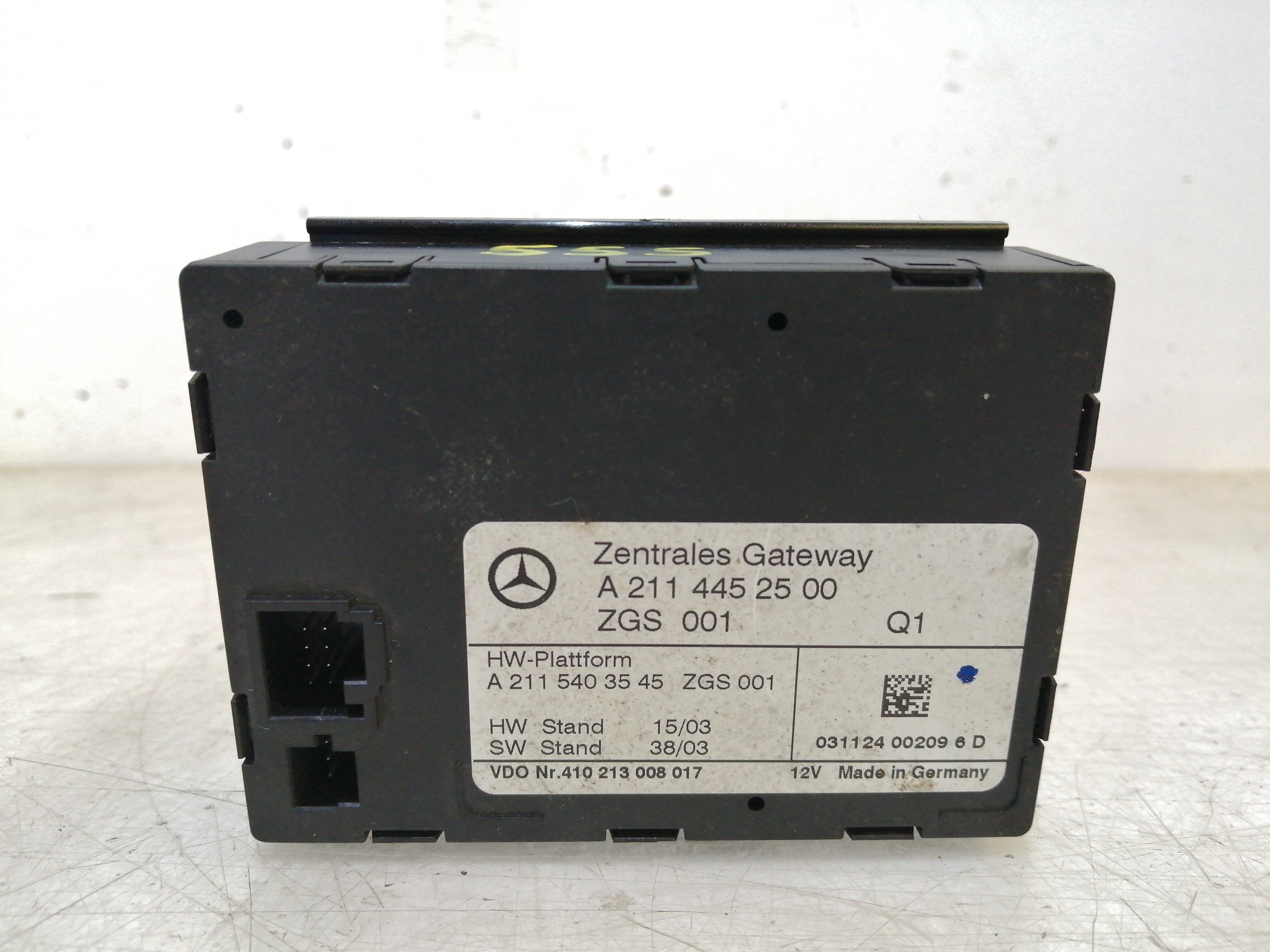 Modulo eletrico MERCEDES-BENZ E-CLASS (W211) | 02 - 09