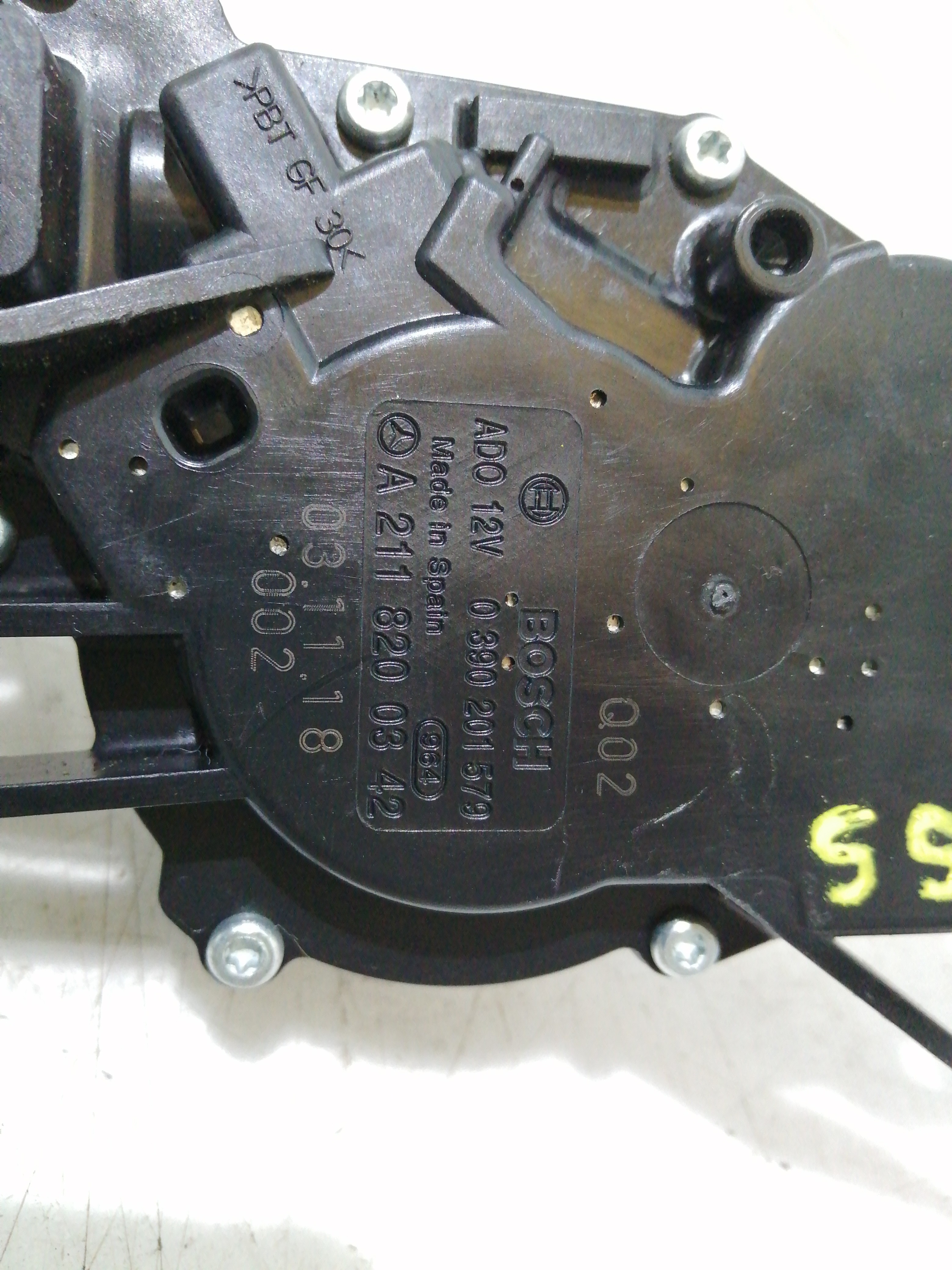 Motor Limpa Vidro Tras MERCEDES-BENZ E-CLASS (W211) | 02 - 09 Imagem-2