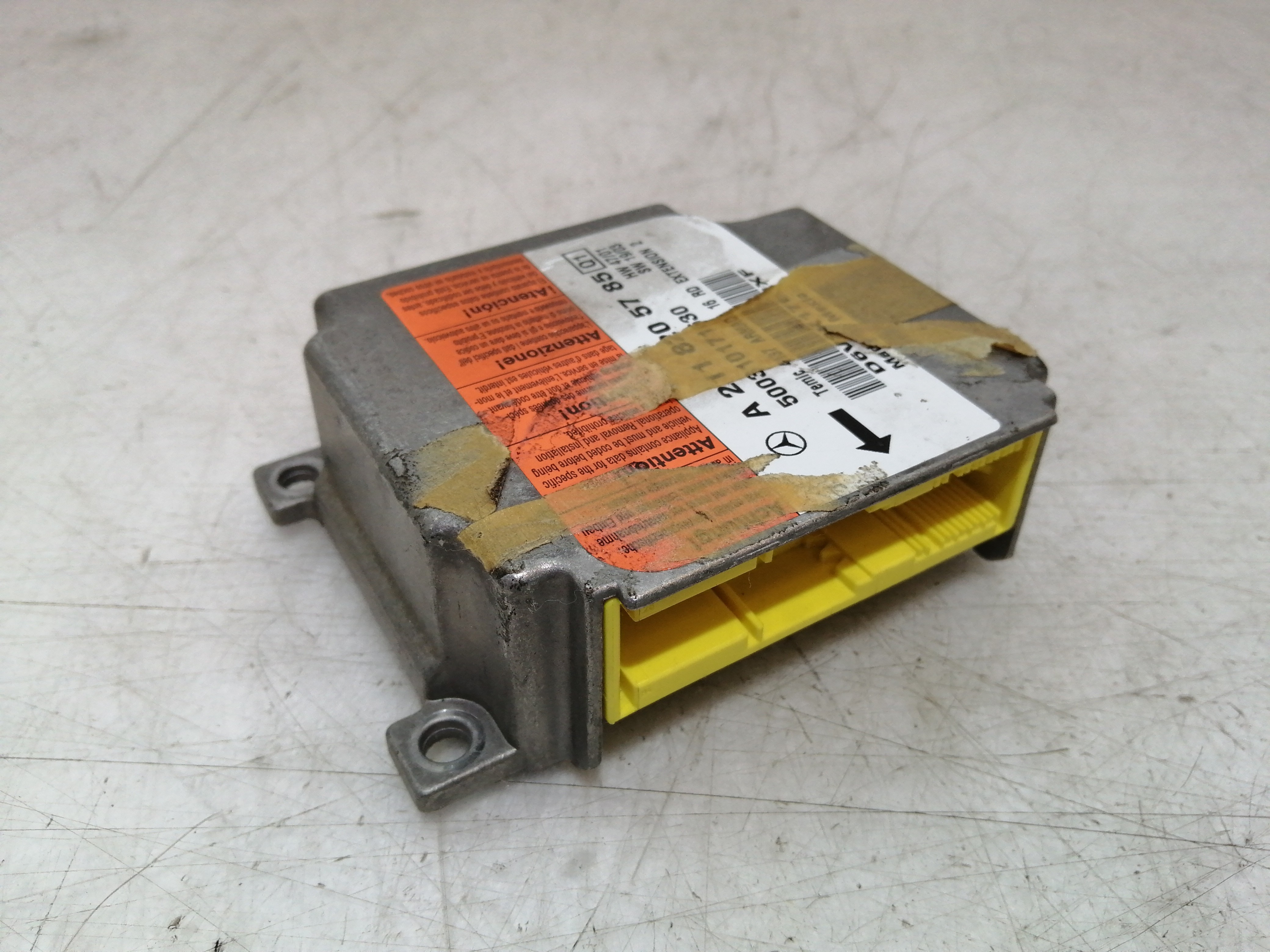Centralina des coussins gonflables MERCEDES-BENZ E-CLASS (W211) | 02 - 09