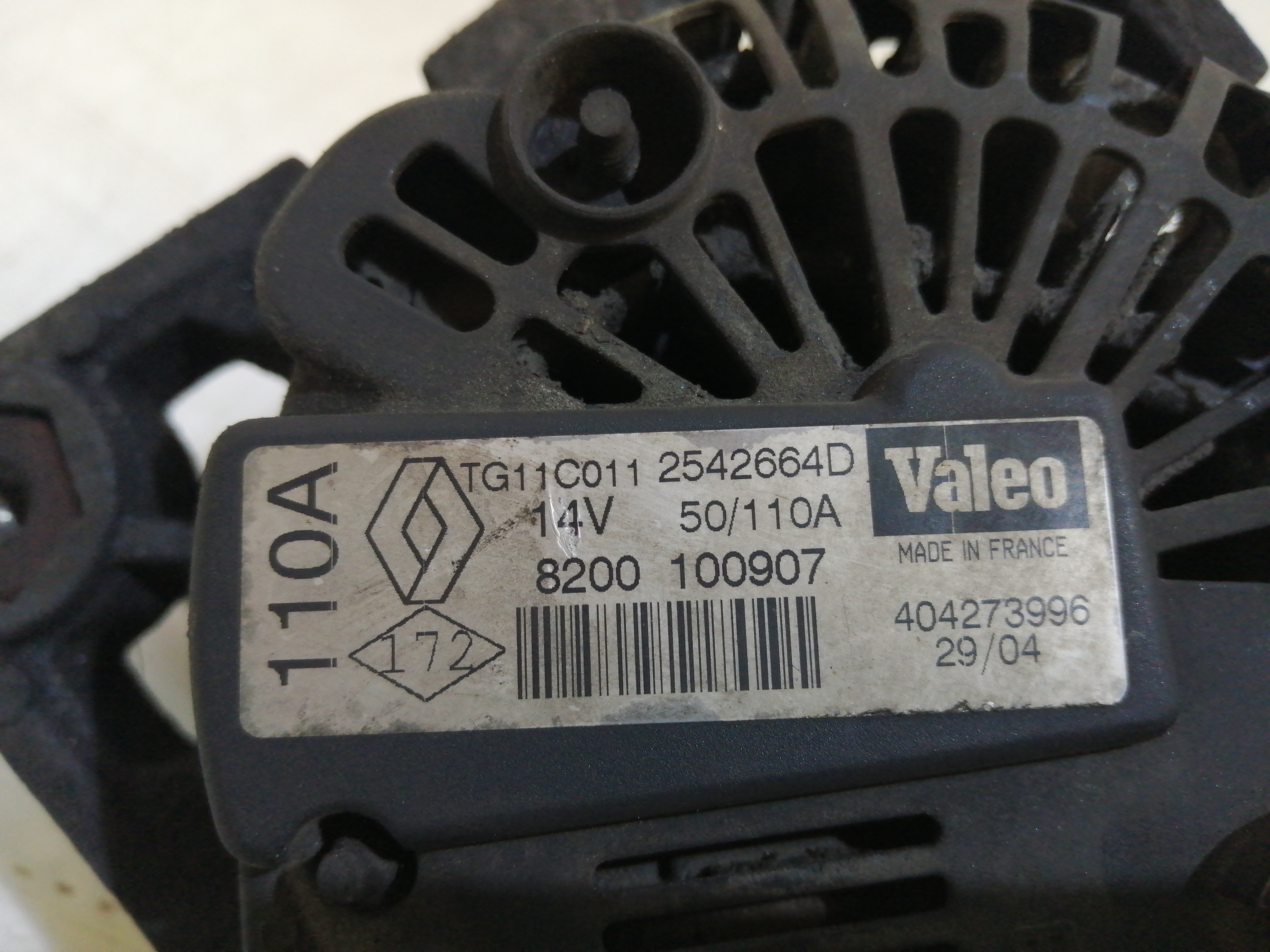 Alternador RENAULT CLIO II (BB_, CB_) | 98 -  Imagem-3