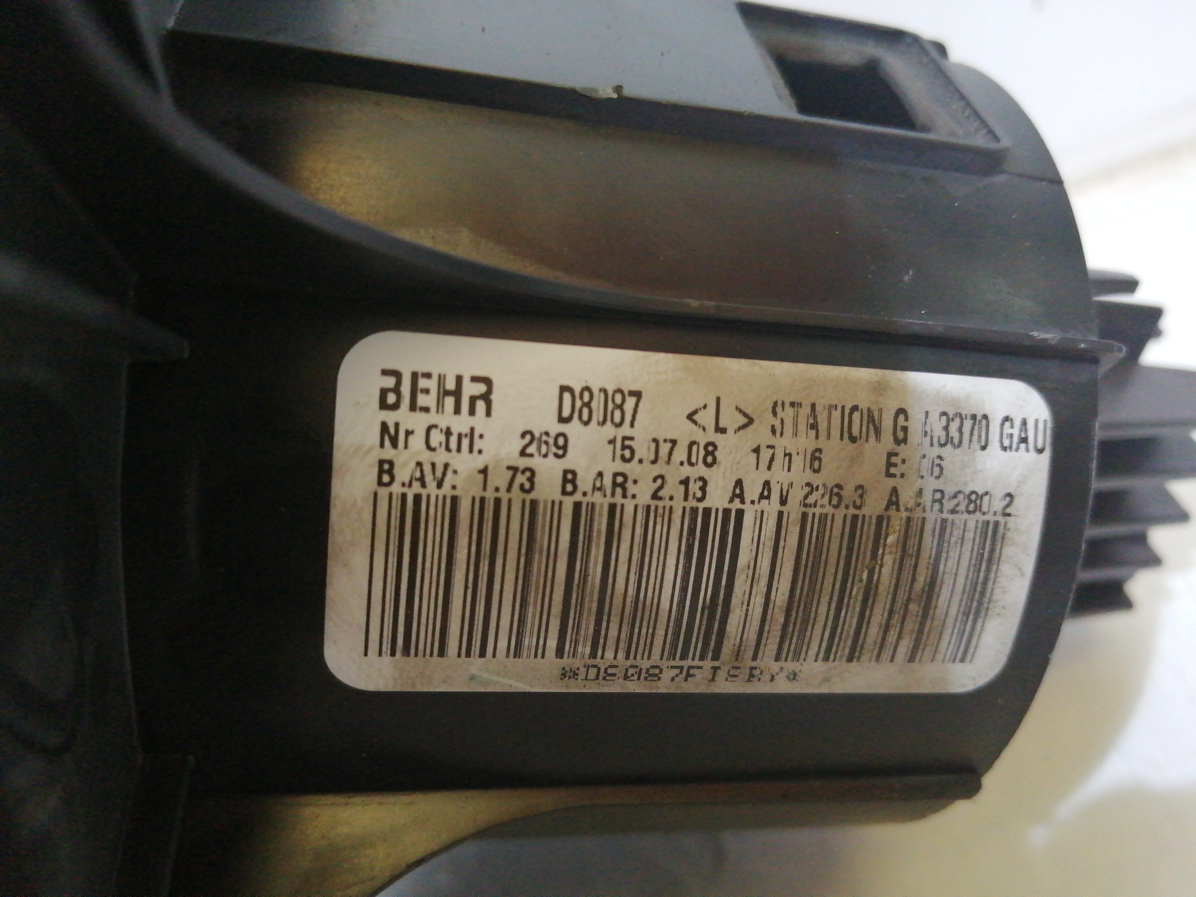 Motor da Climatizaçao / Sofagem OPEL ZAFIRA / ZAFIRA FAMILY B (A05) | 05 - 19 Imagem-2