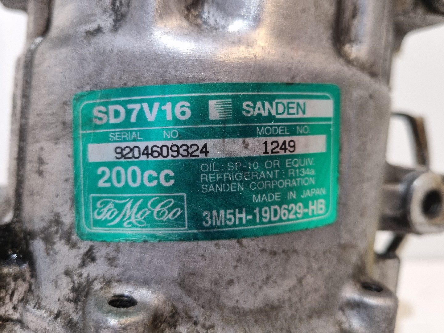 Compressor do Ar Condicionado FORD C-MAX (DM2) | 07 - 10 Imagem-3