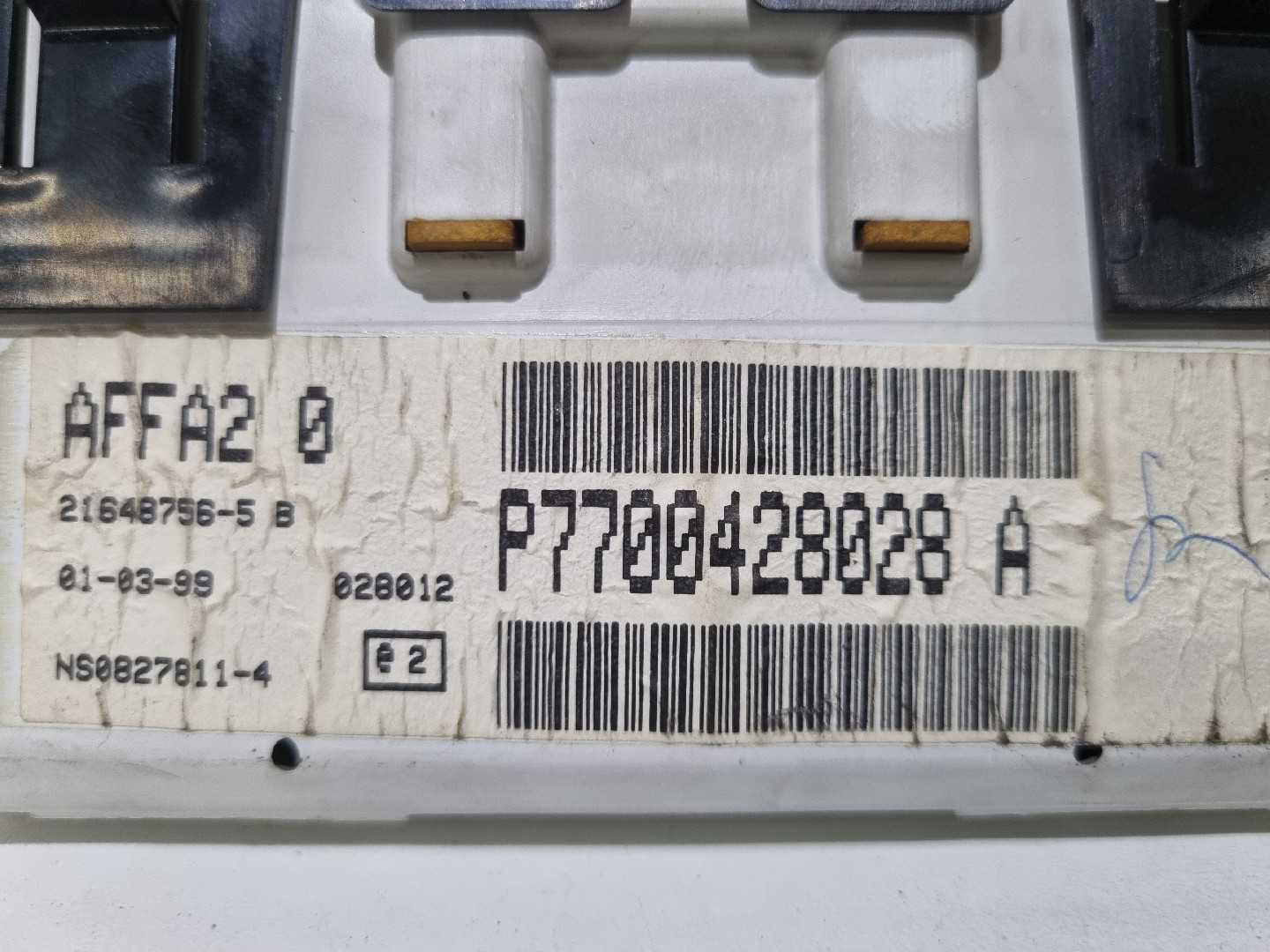 Display Tablier Central RENAULT CLIO II (BB_, CB_) | 98 -  Imagem-2